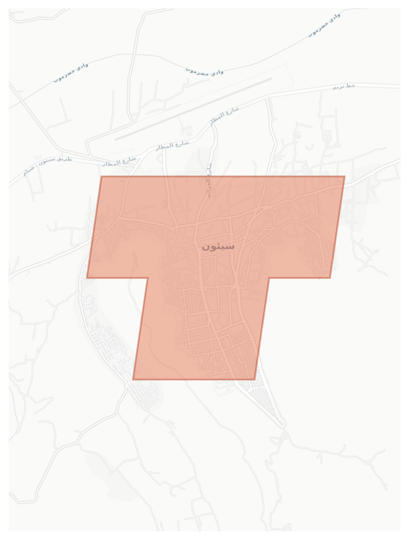 Say'un geographic map