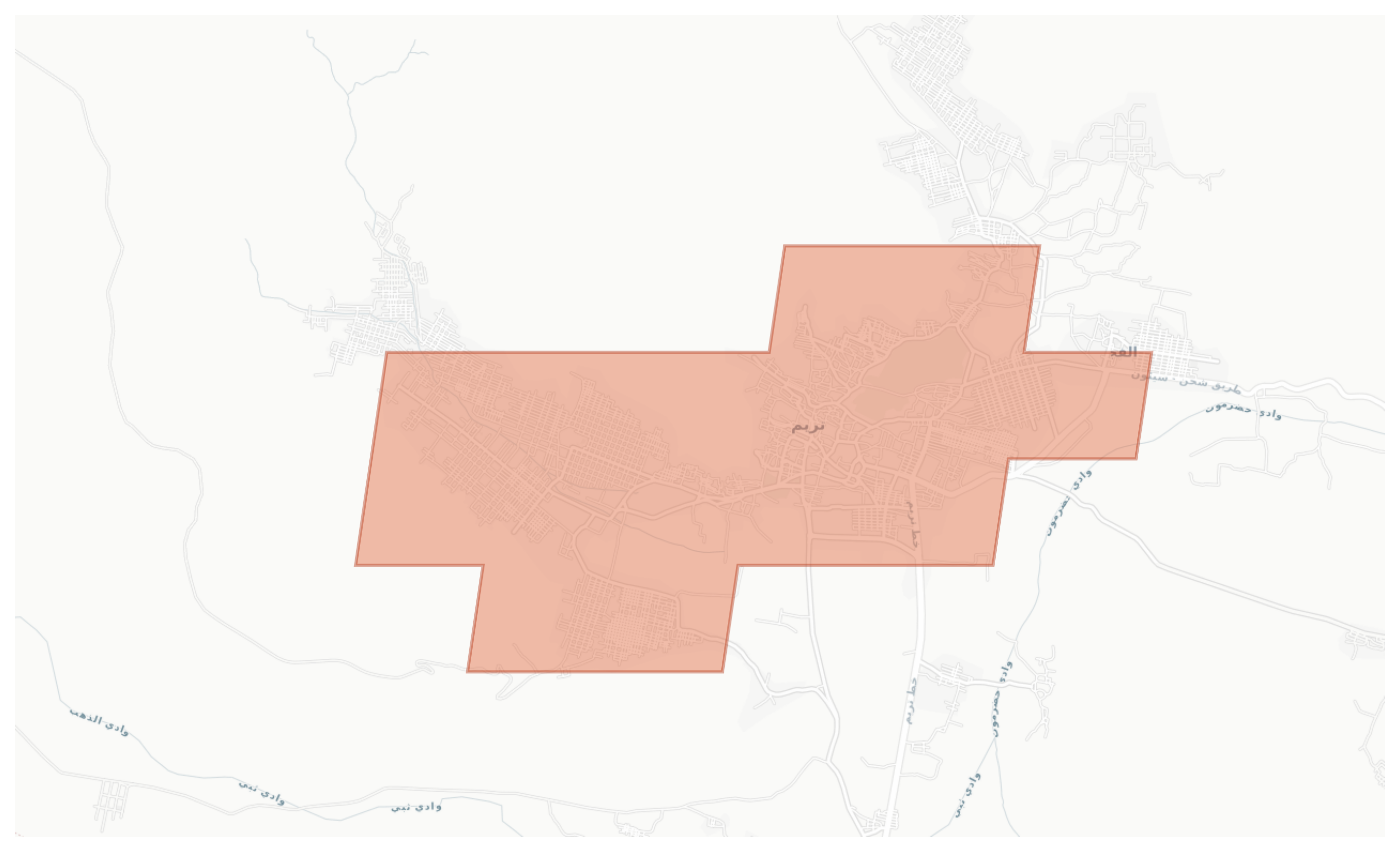 Tarim geographic map