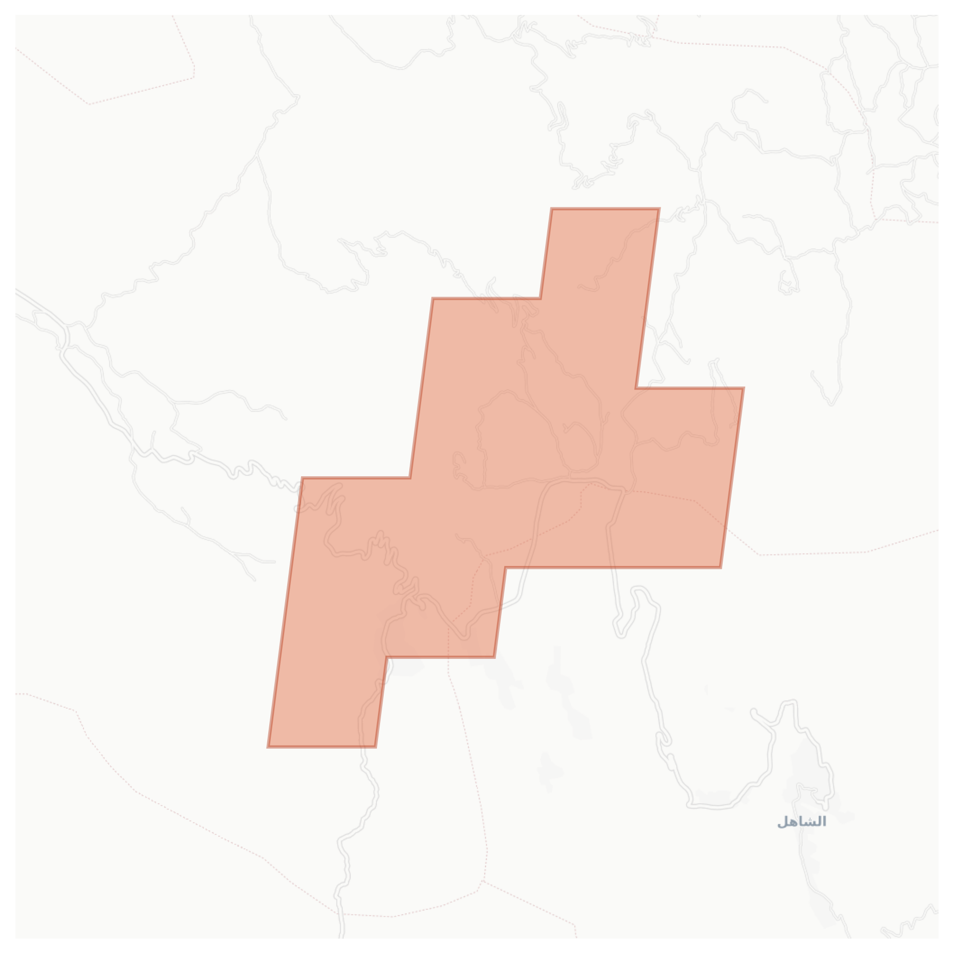 Suq Shamar geographic map