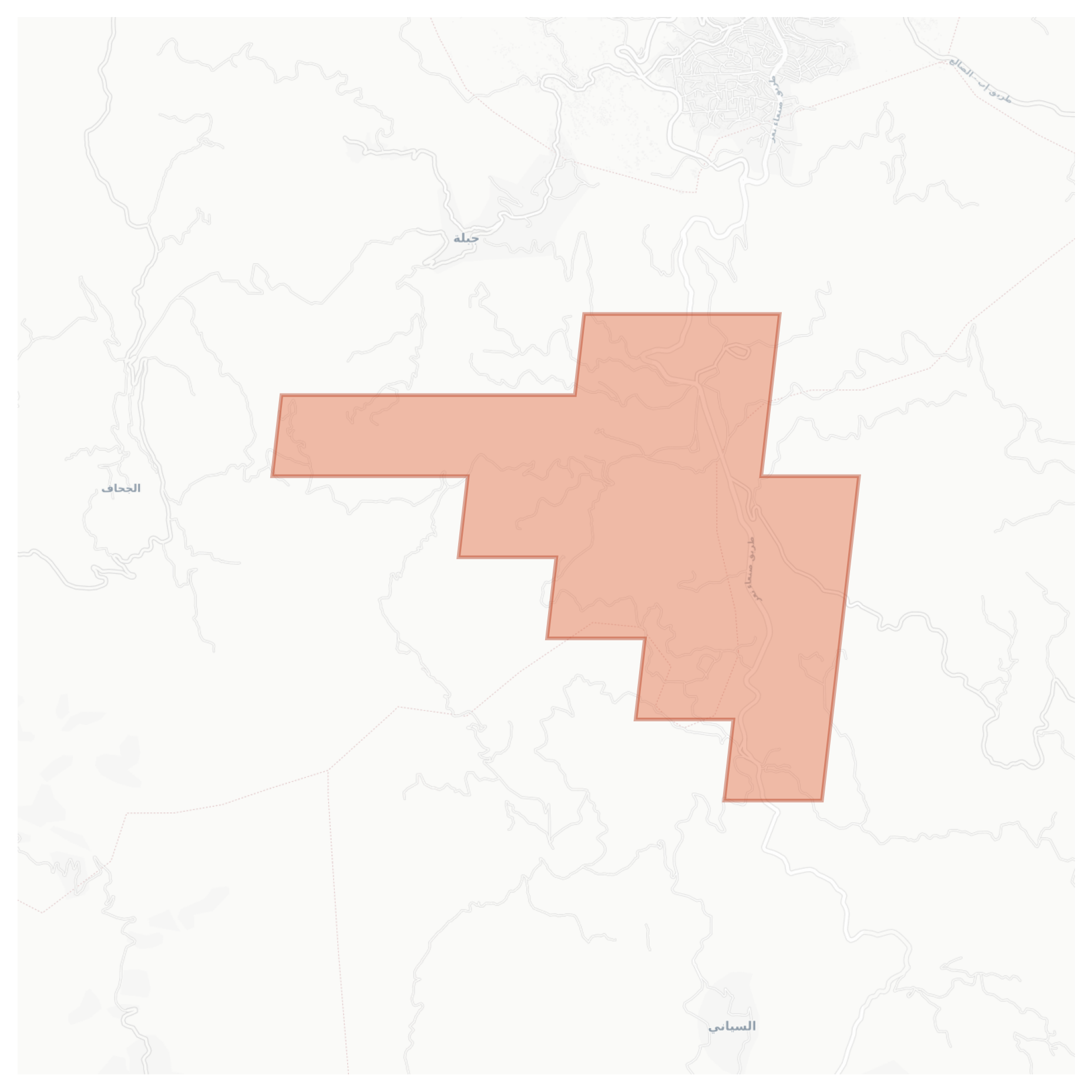 Manazil Baradan geographic map