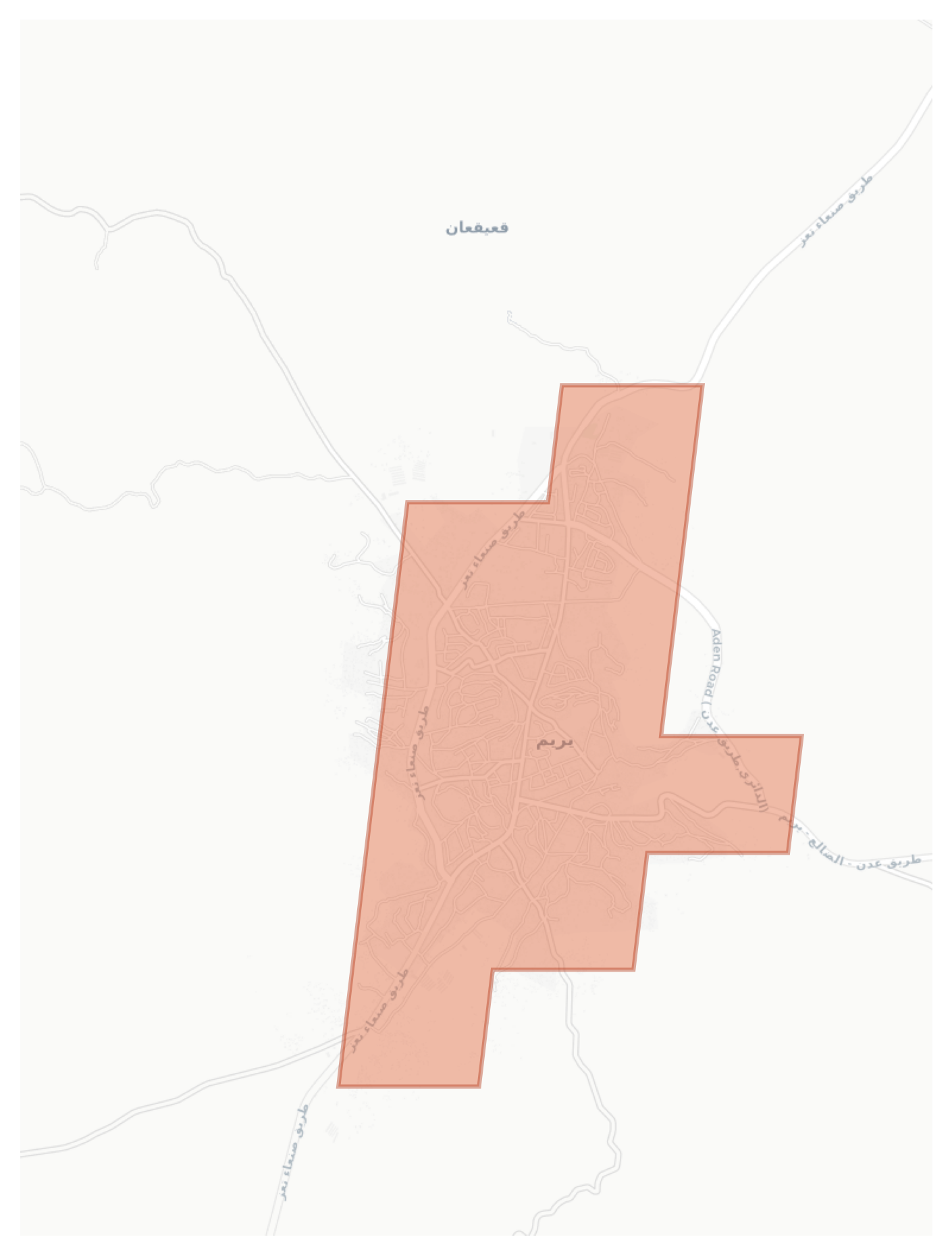 Yarim geographic map