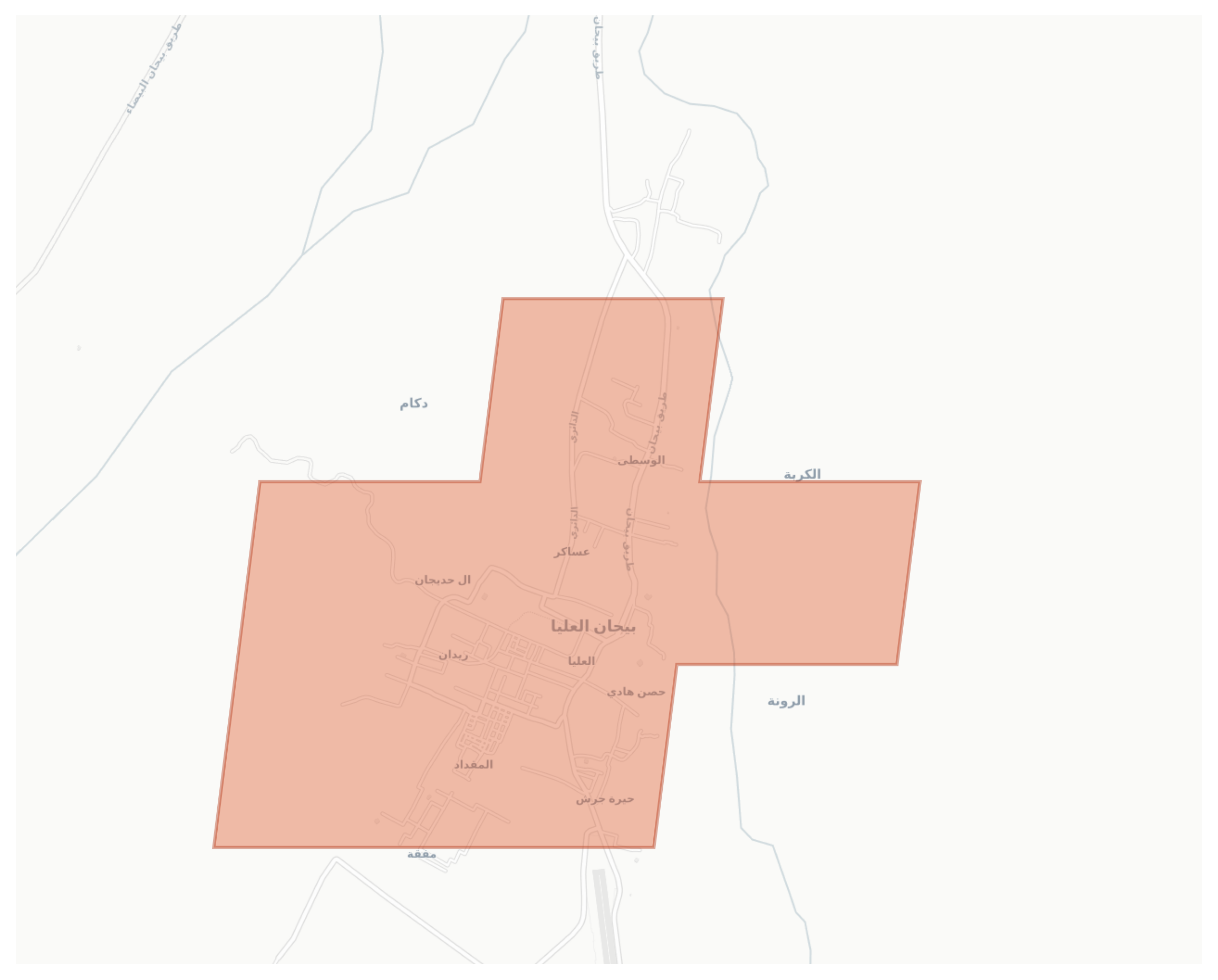 Bayhan geographic map