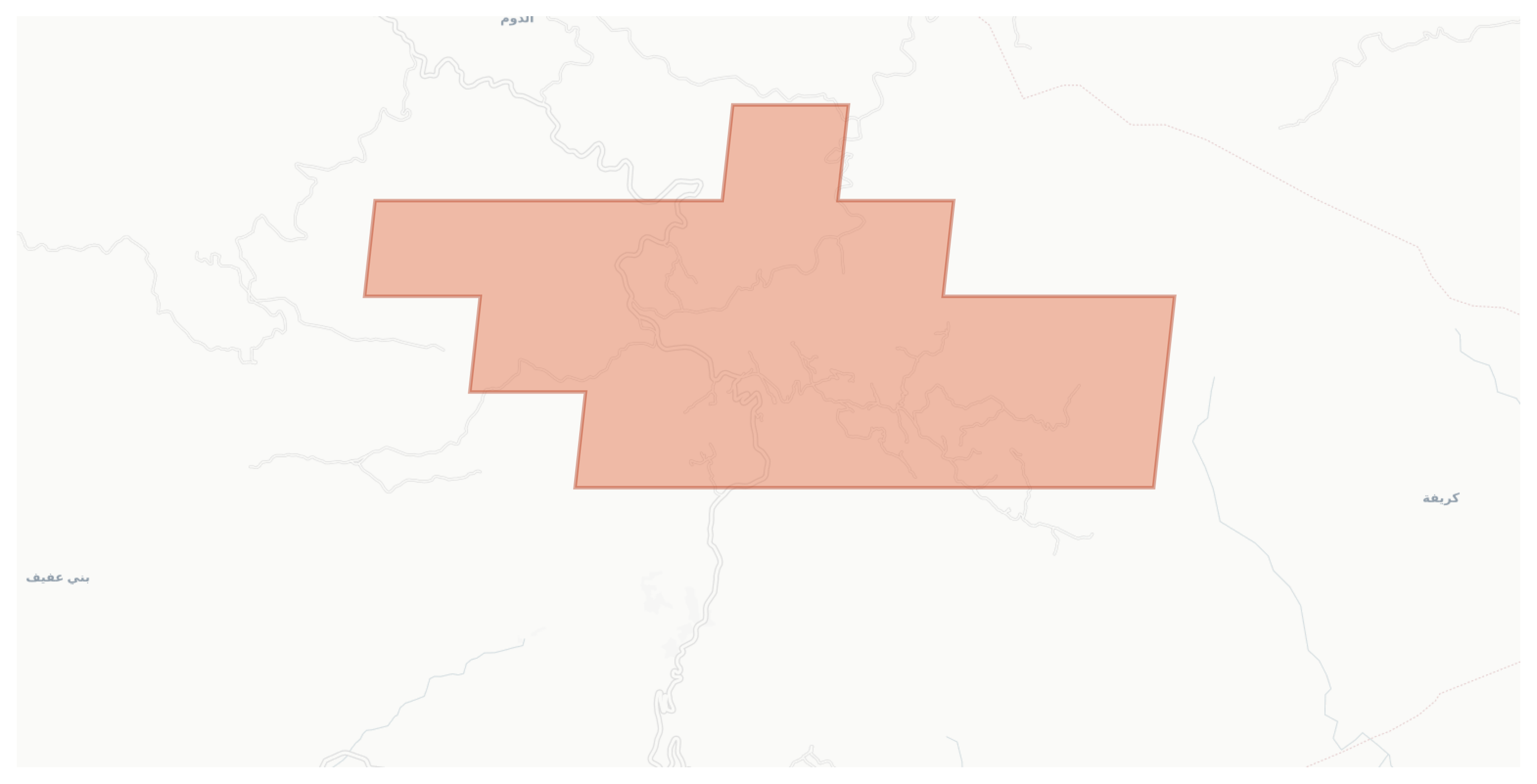 An Nabahinah geographic map