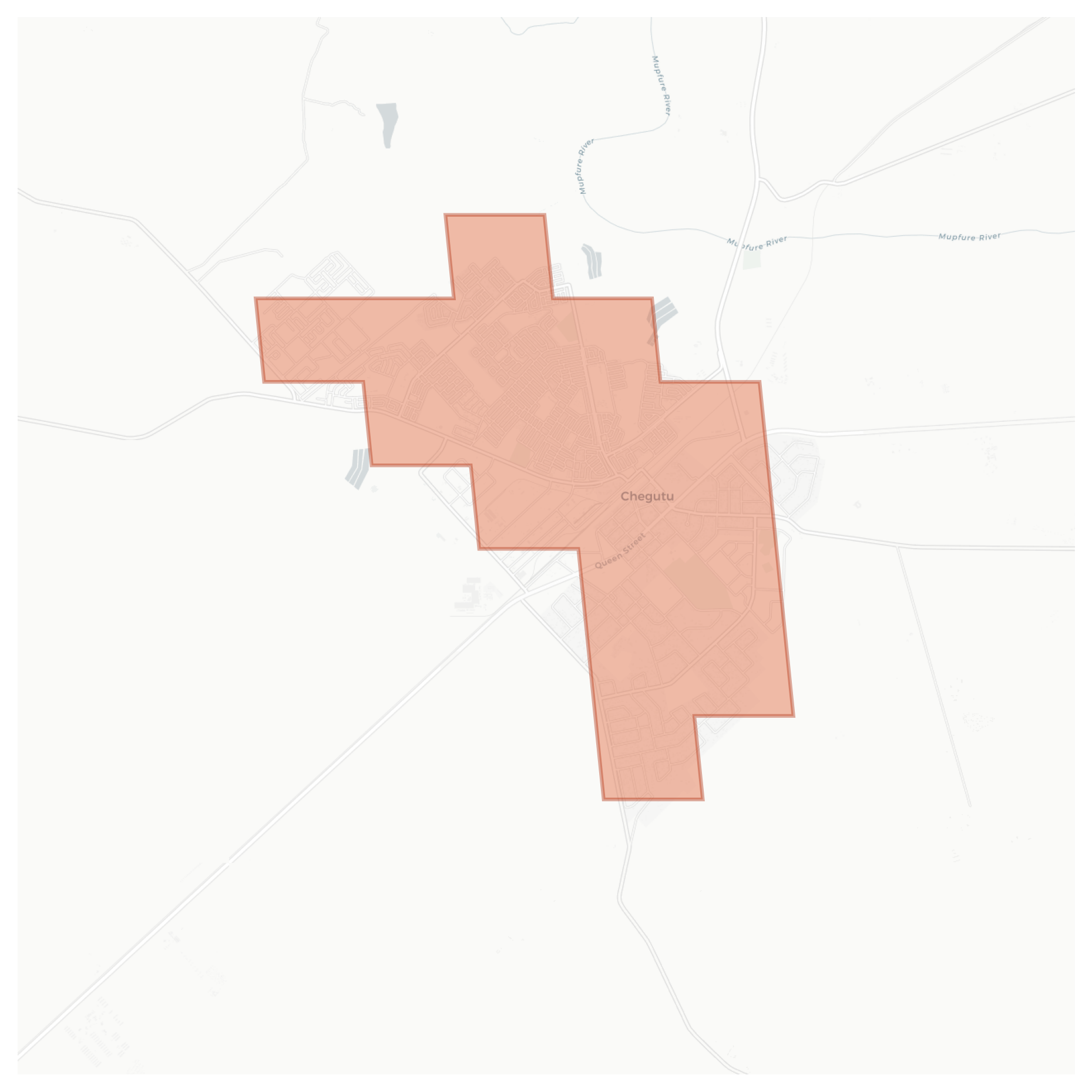 Chegutu geographic map