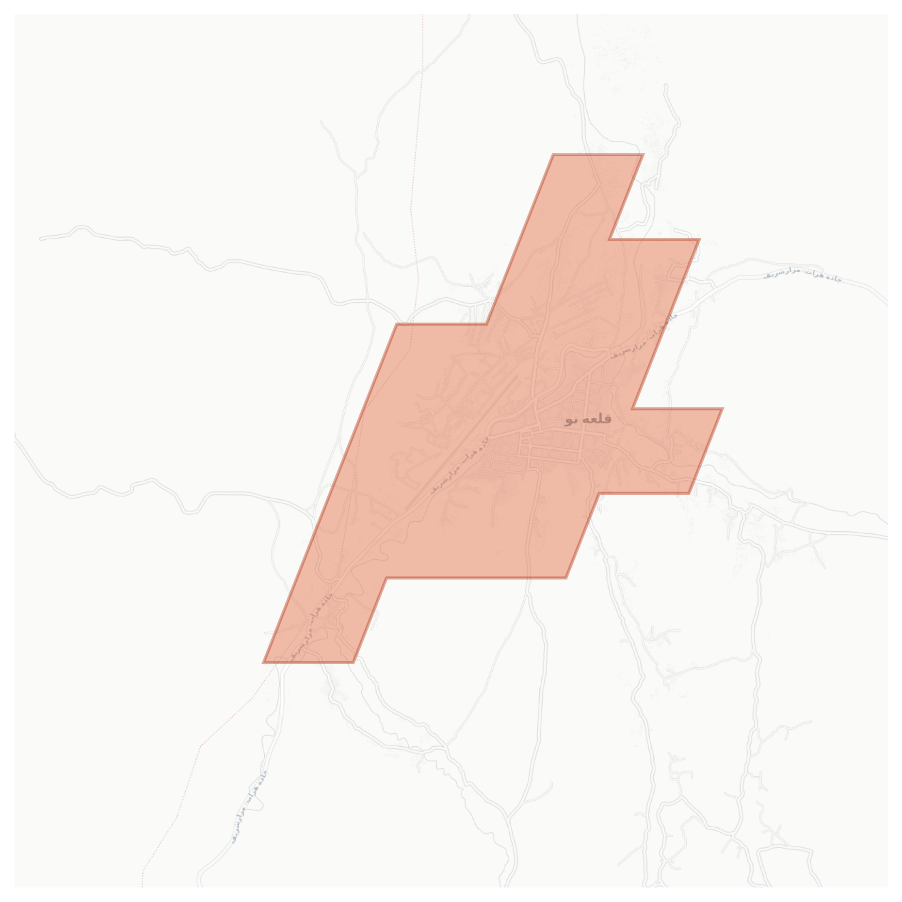 Qala i Naw geographic map