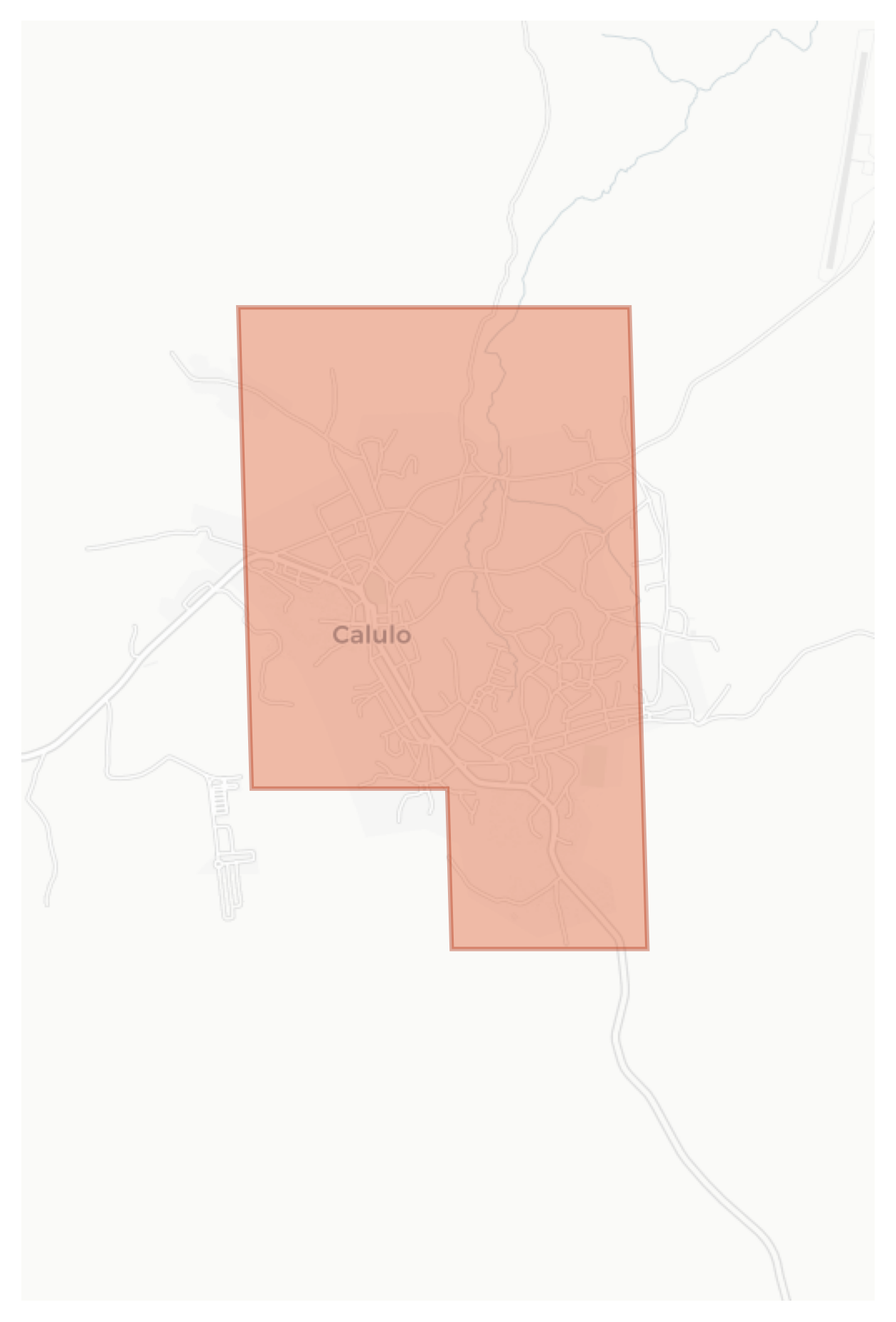 Calulo geographic map