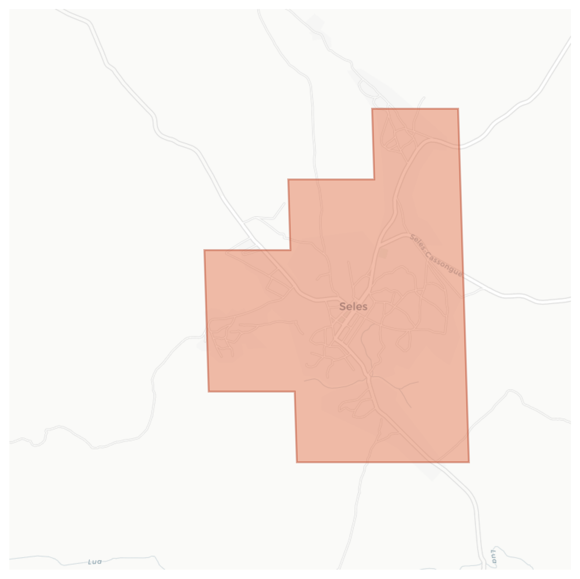 Seles geographic map