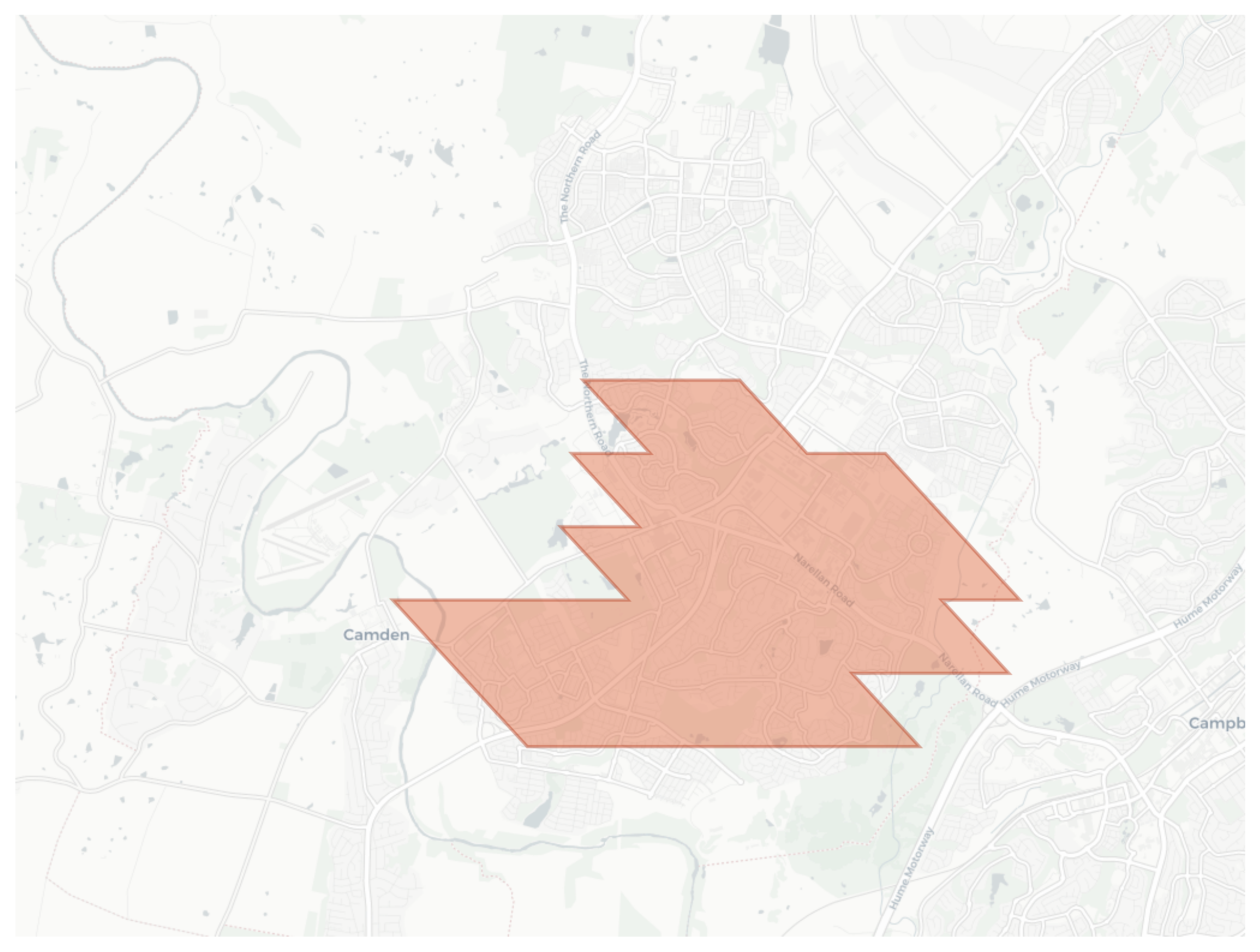Mount Annan geographic map