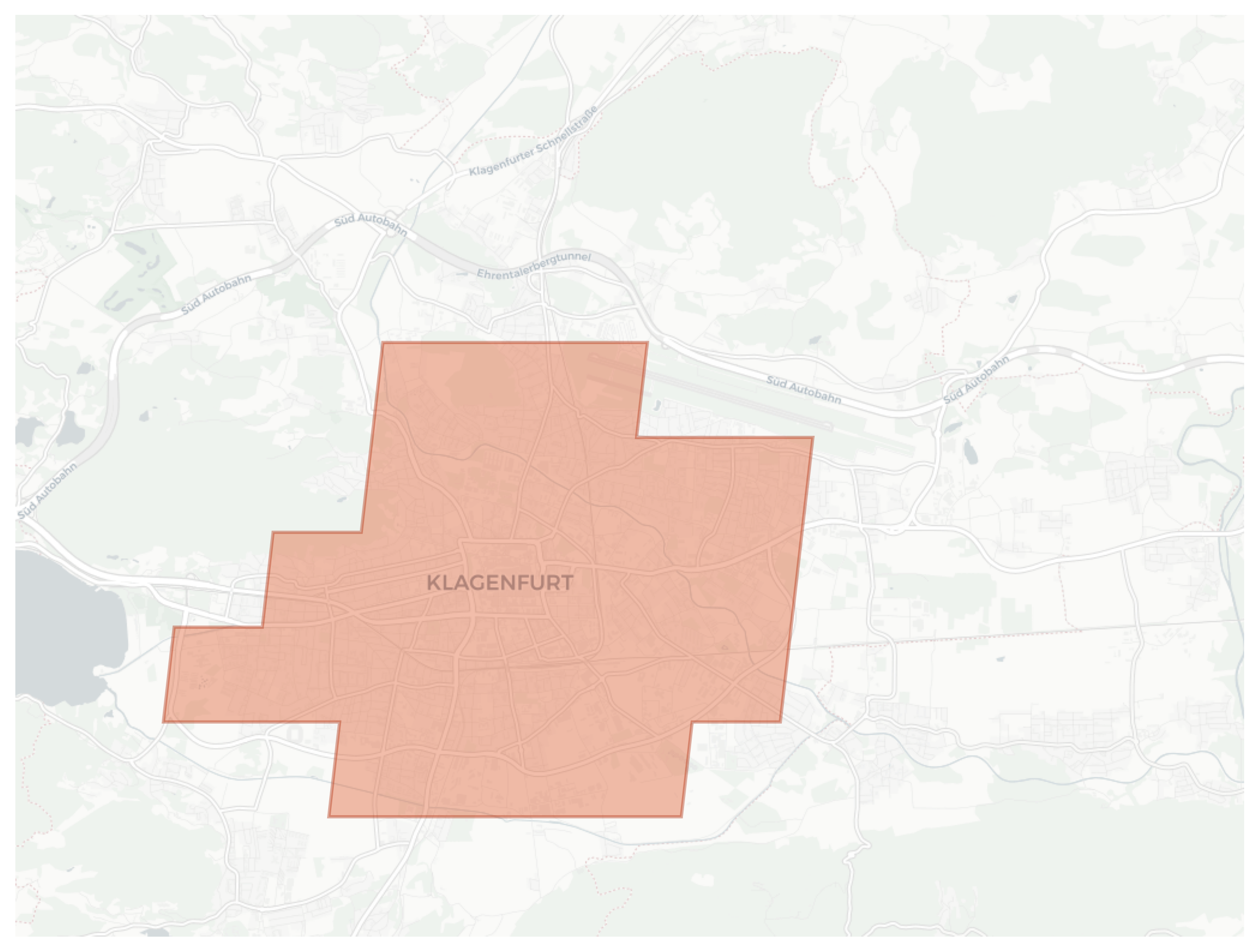 Klagenfurt geographic map