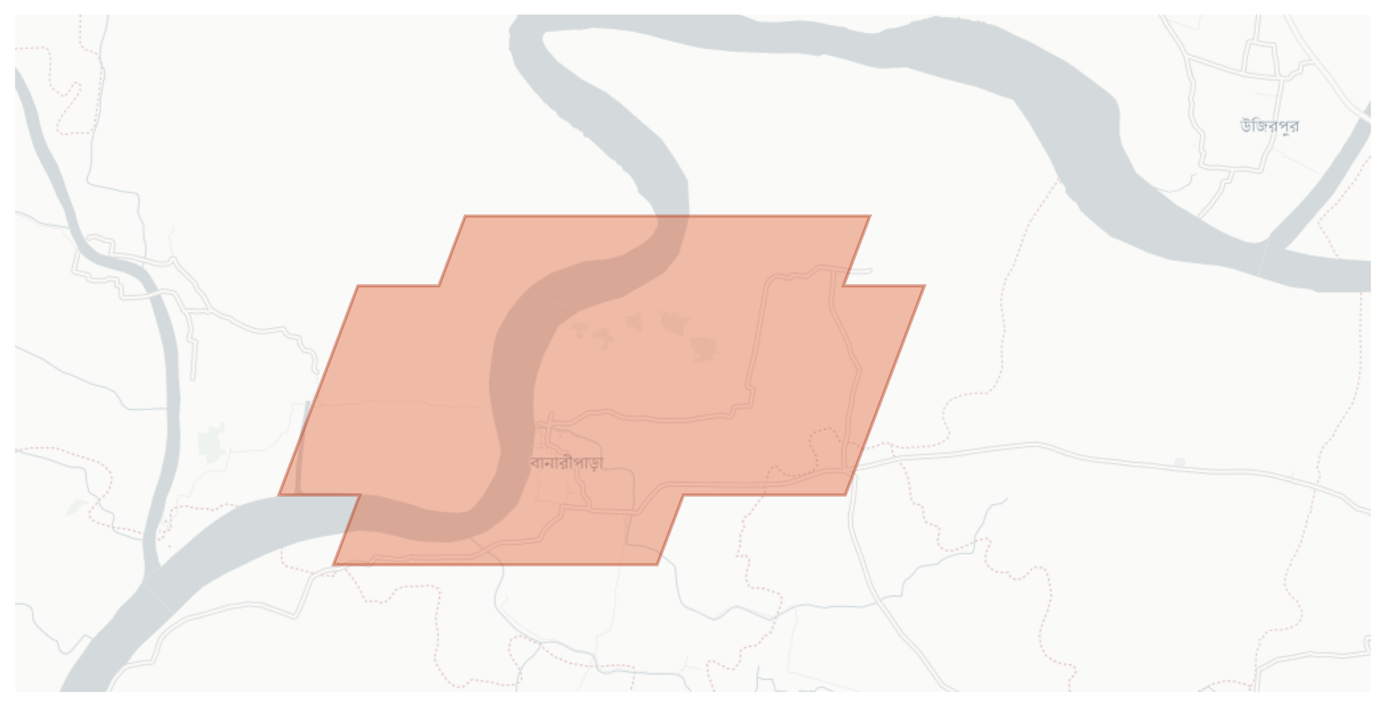 Banaripara geographic map