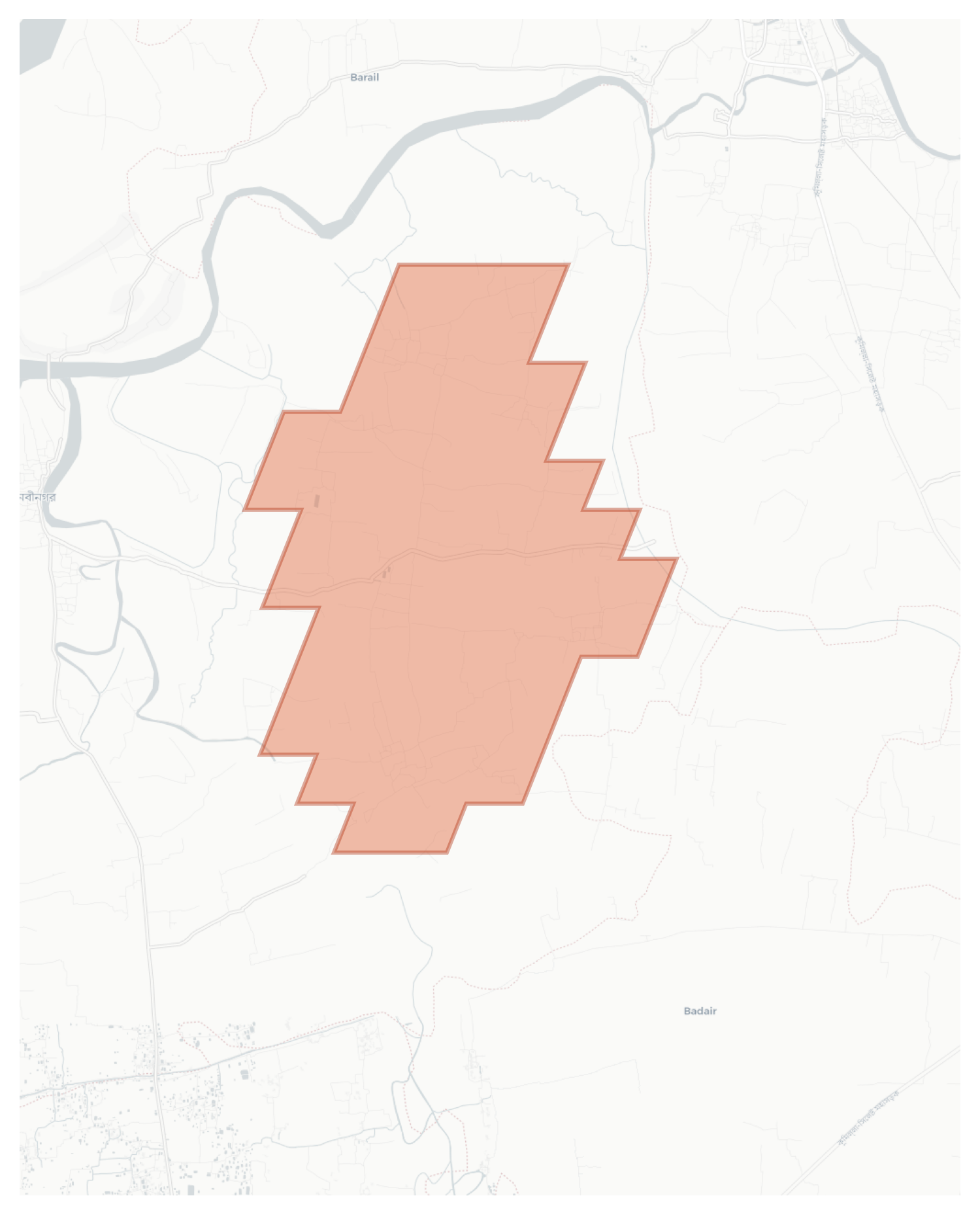 Shibpur geographic map