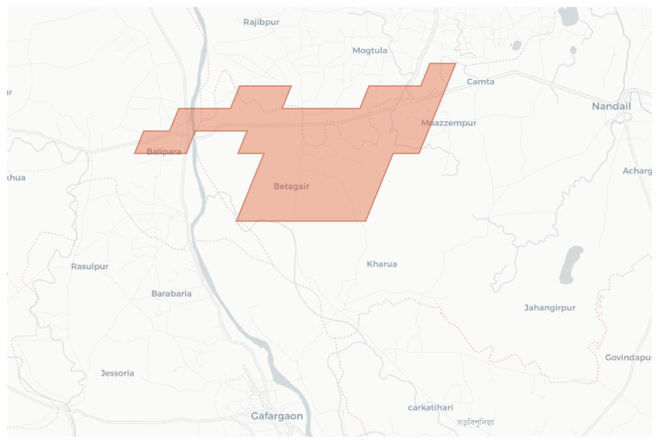 Balipara geographic map