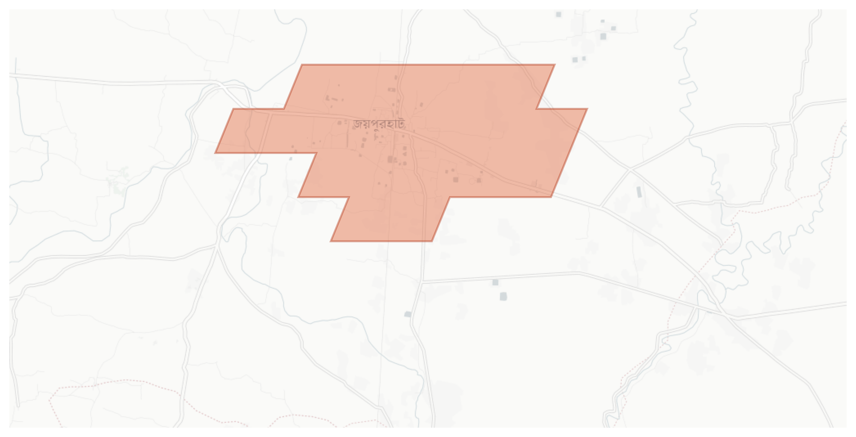 Joypurhat geographic map