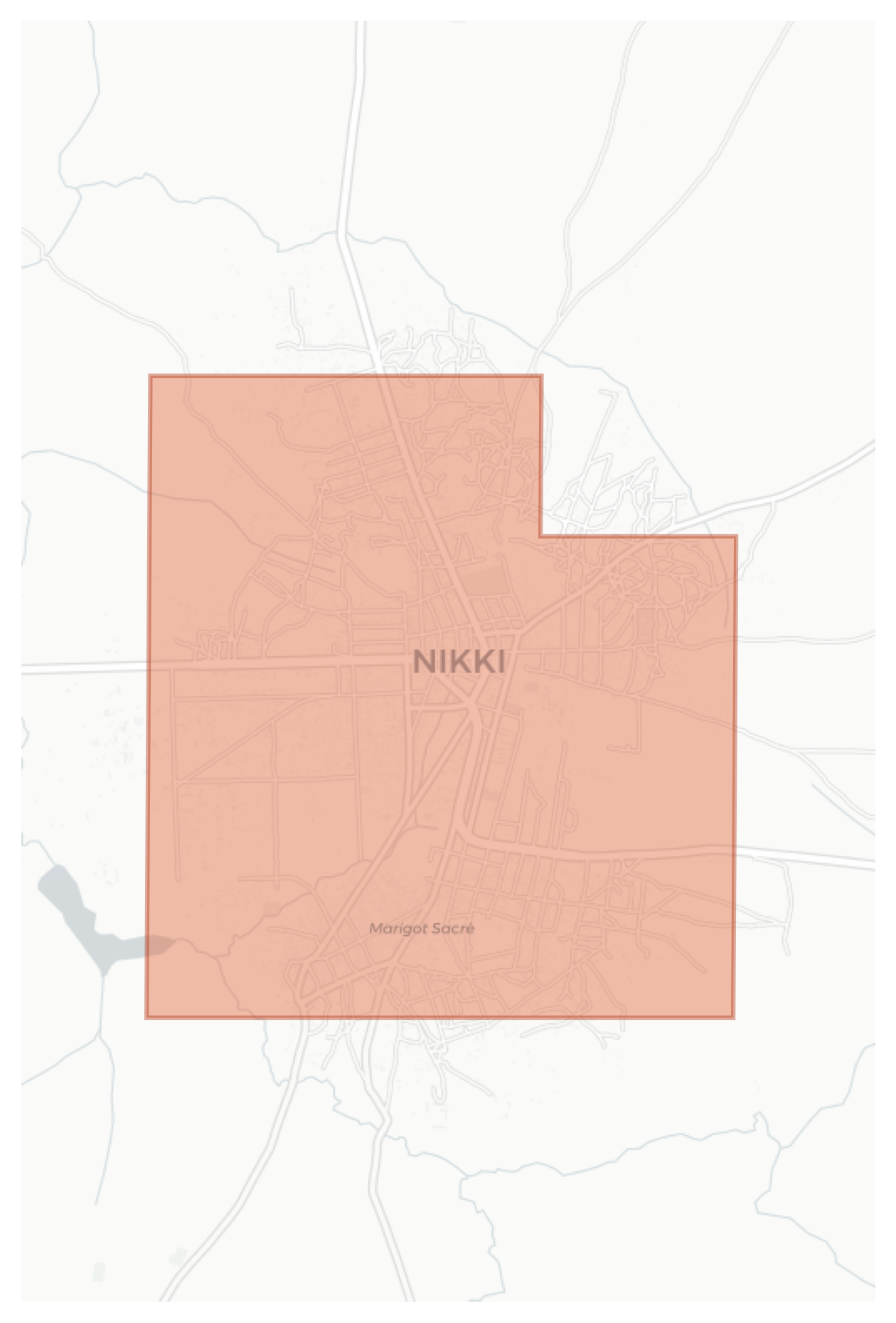 Nikki geographic map