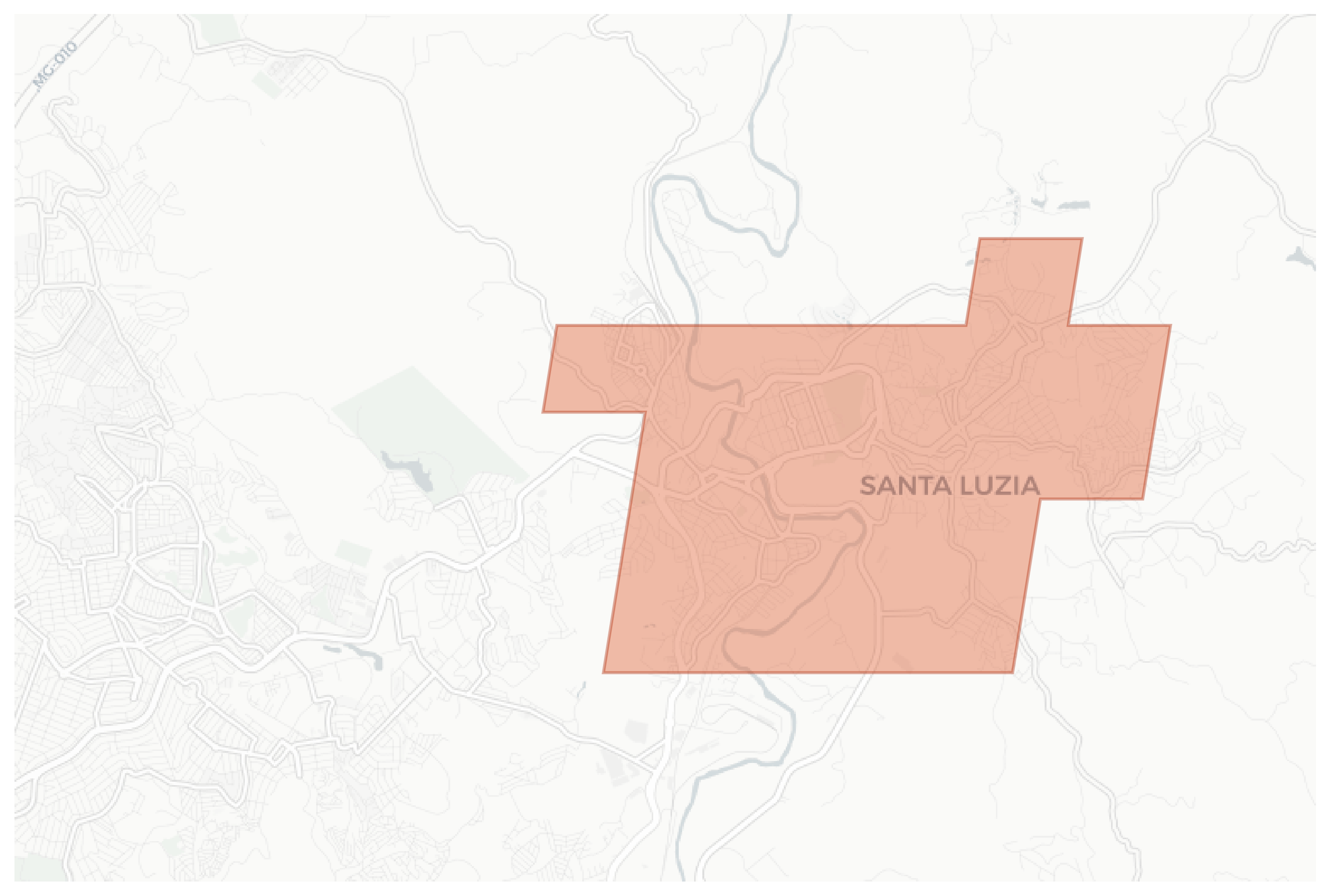Santa Luzia geographic map