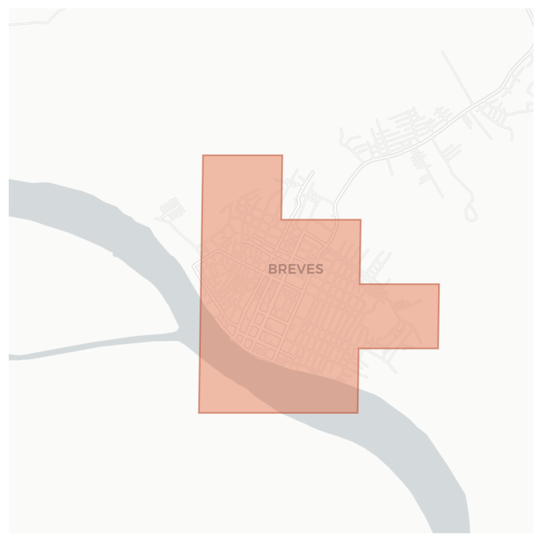 Breves geographic map