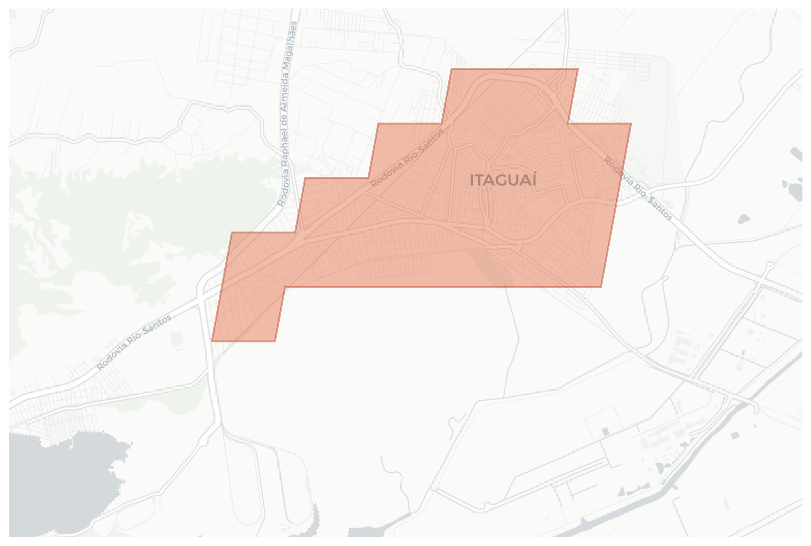 Itaguaí geographic map
