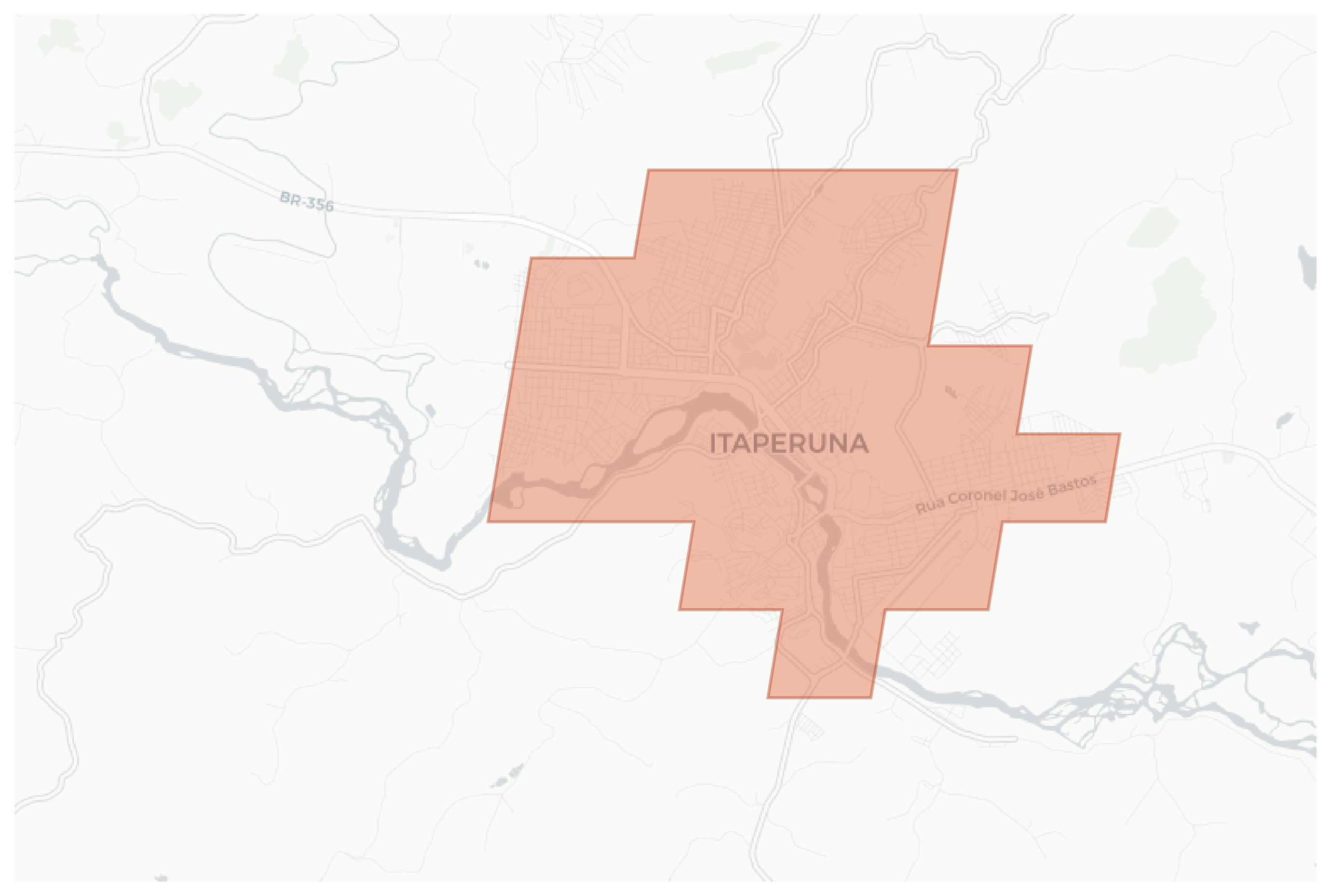 Itaperuna geographic map