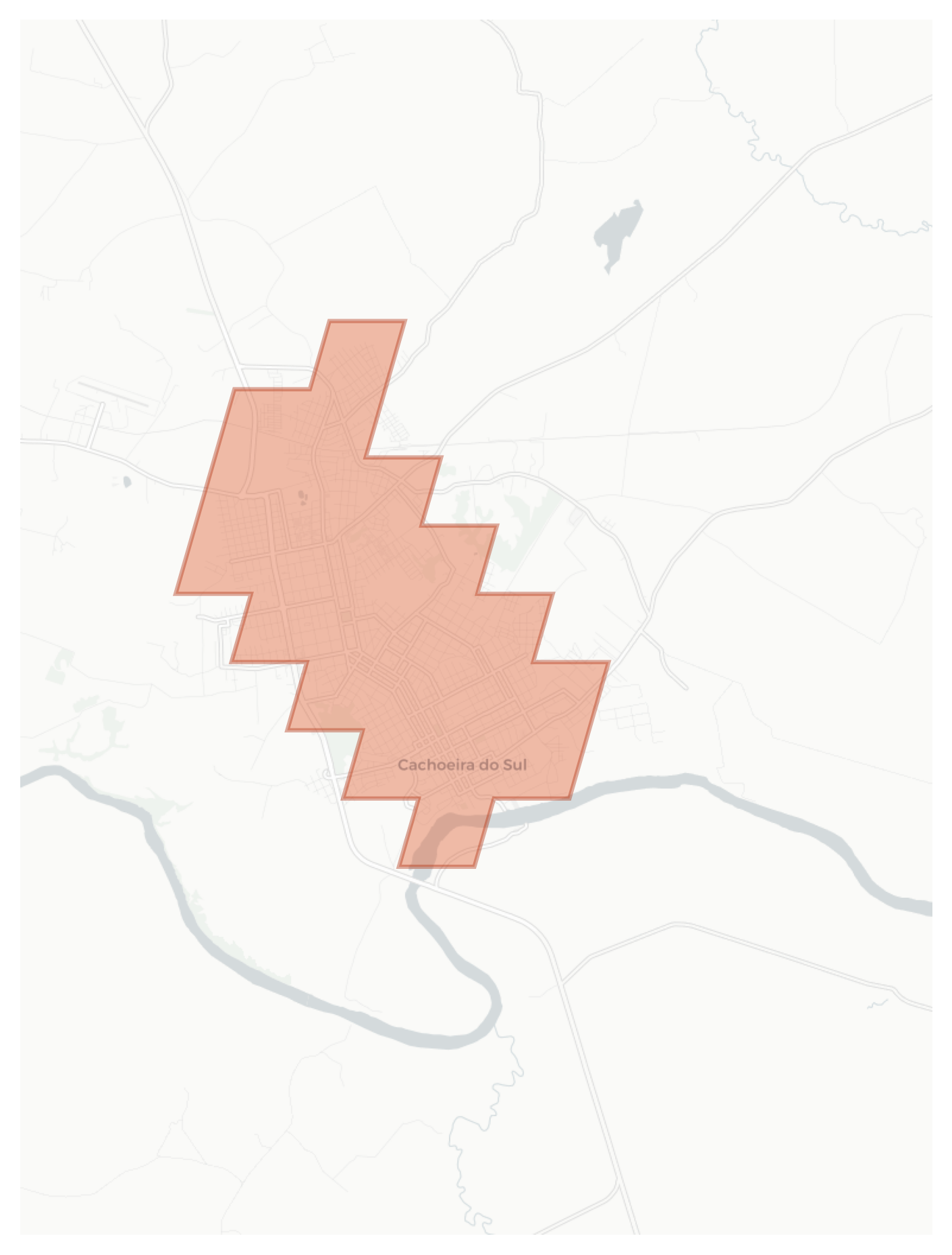 Cachoeira do Sul geographic map