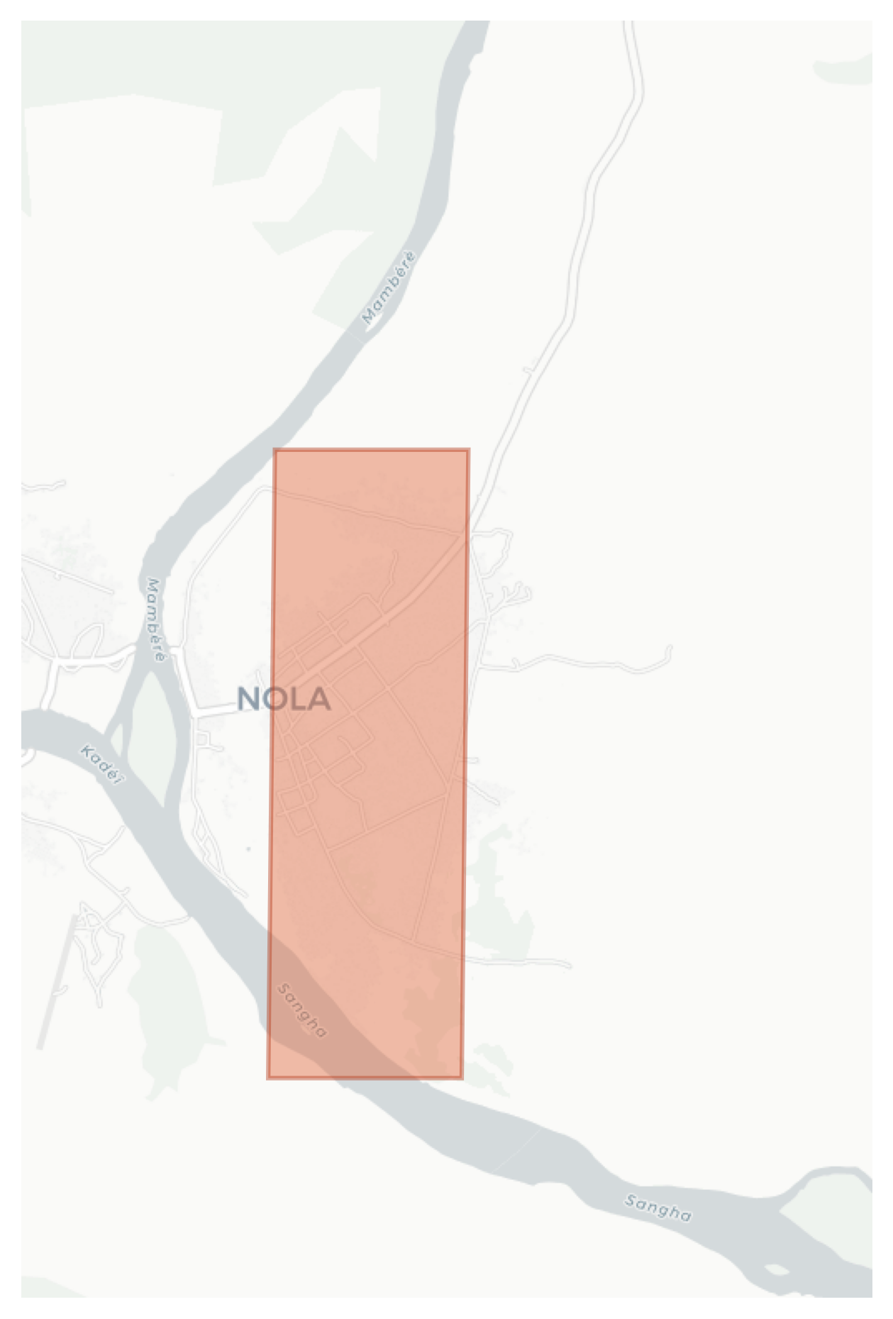 Nola geographic map