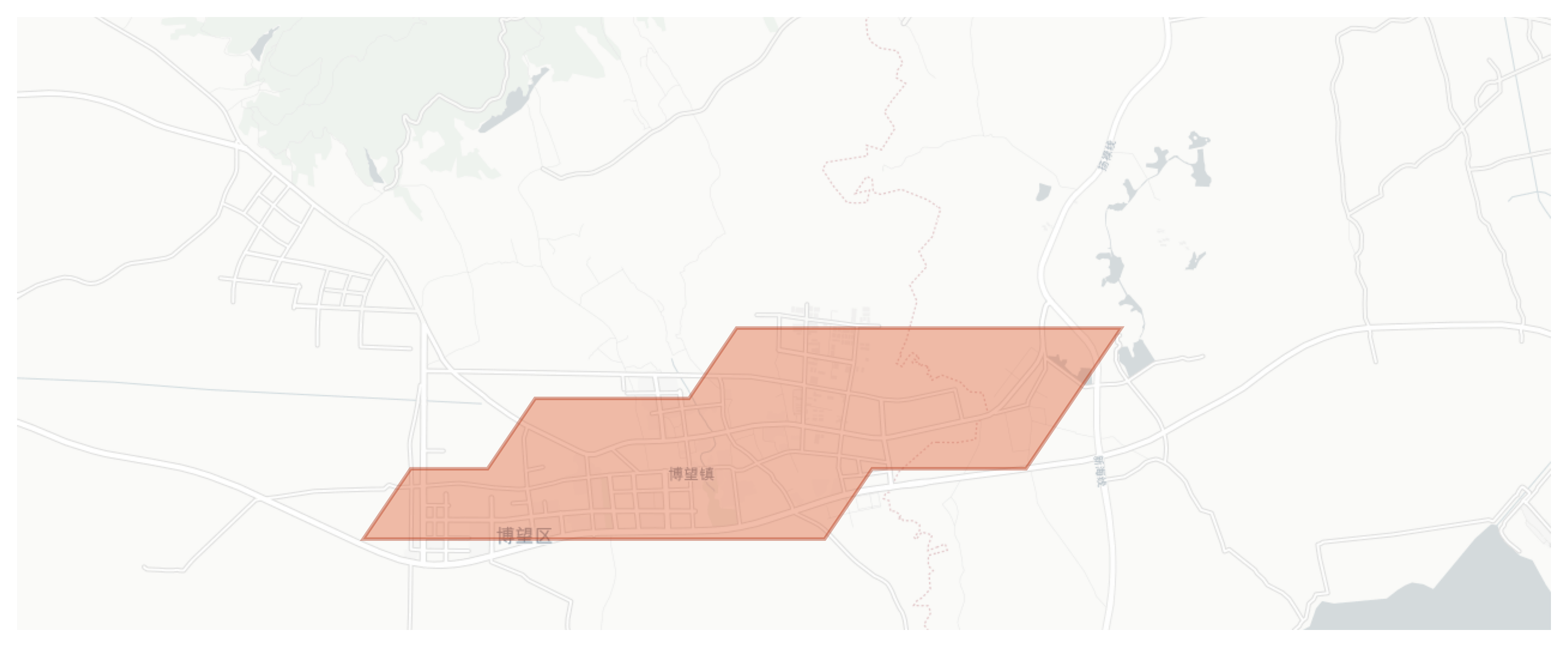 Bowang geographic map