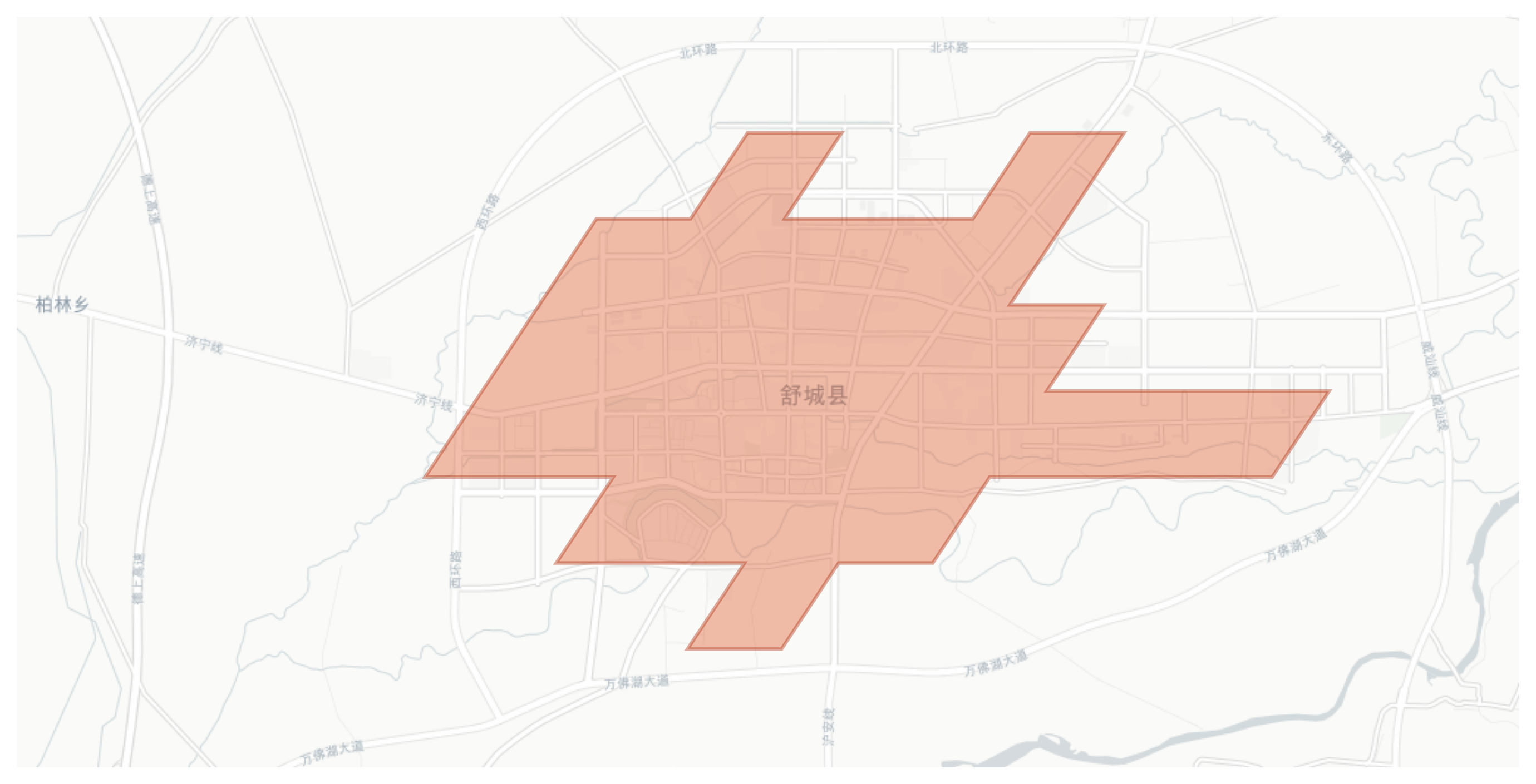 Shucheng geographic map