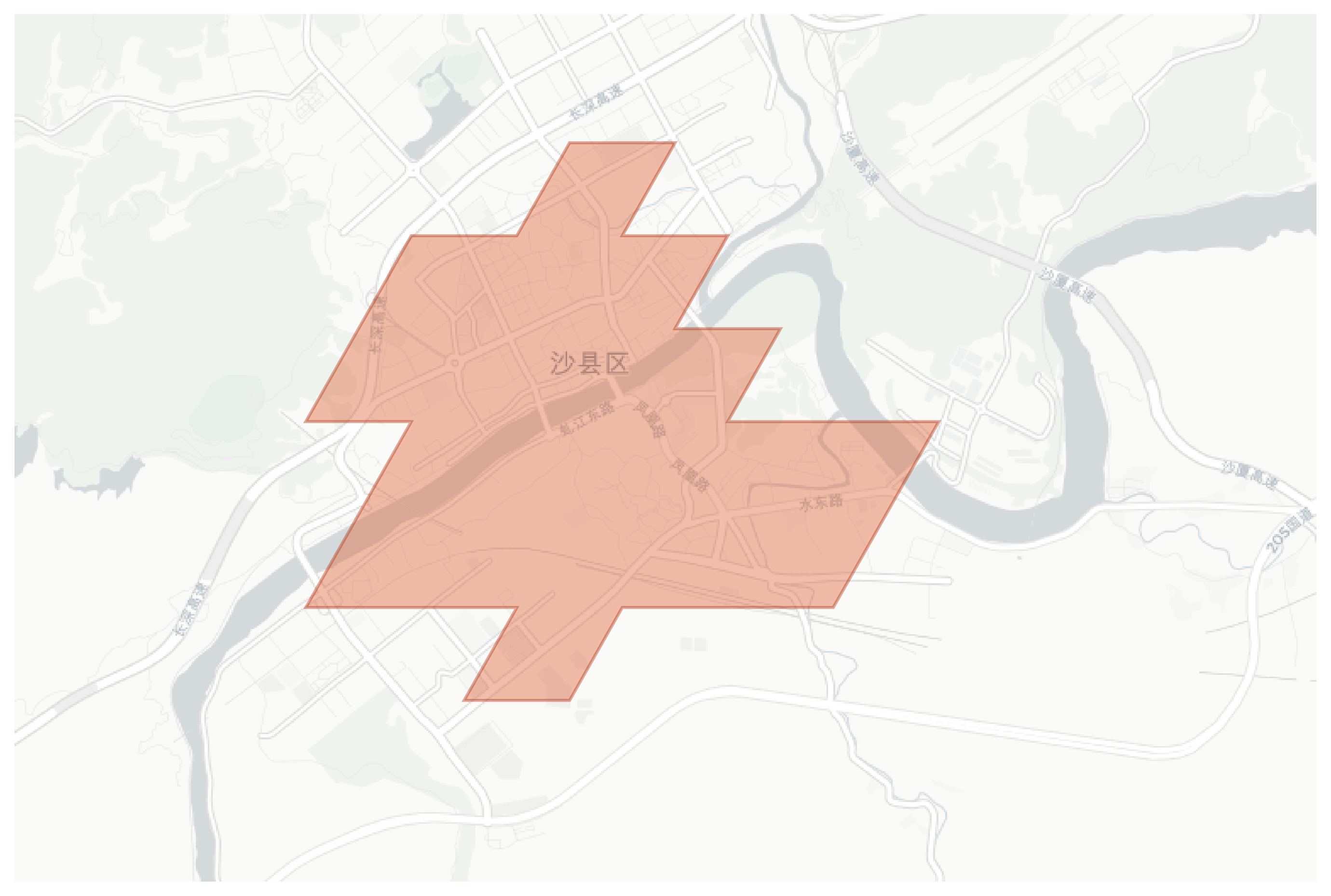 Sha geographic map