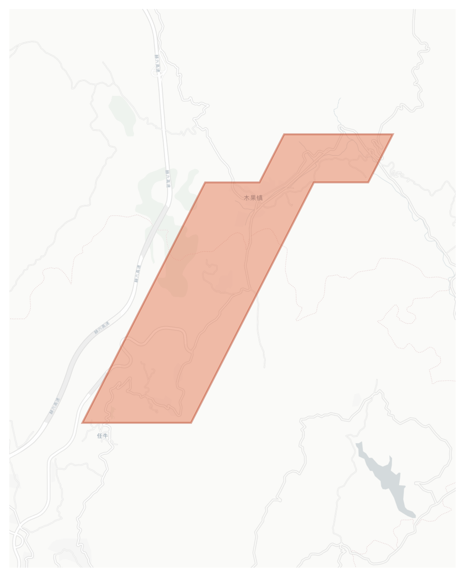 Muguo geographic map