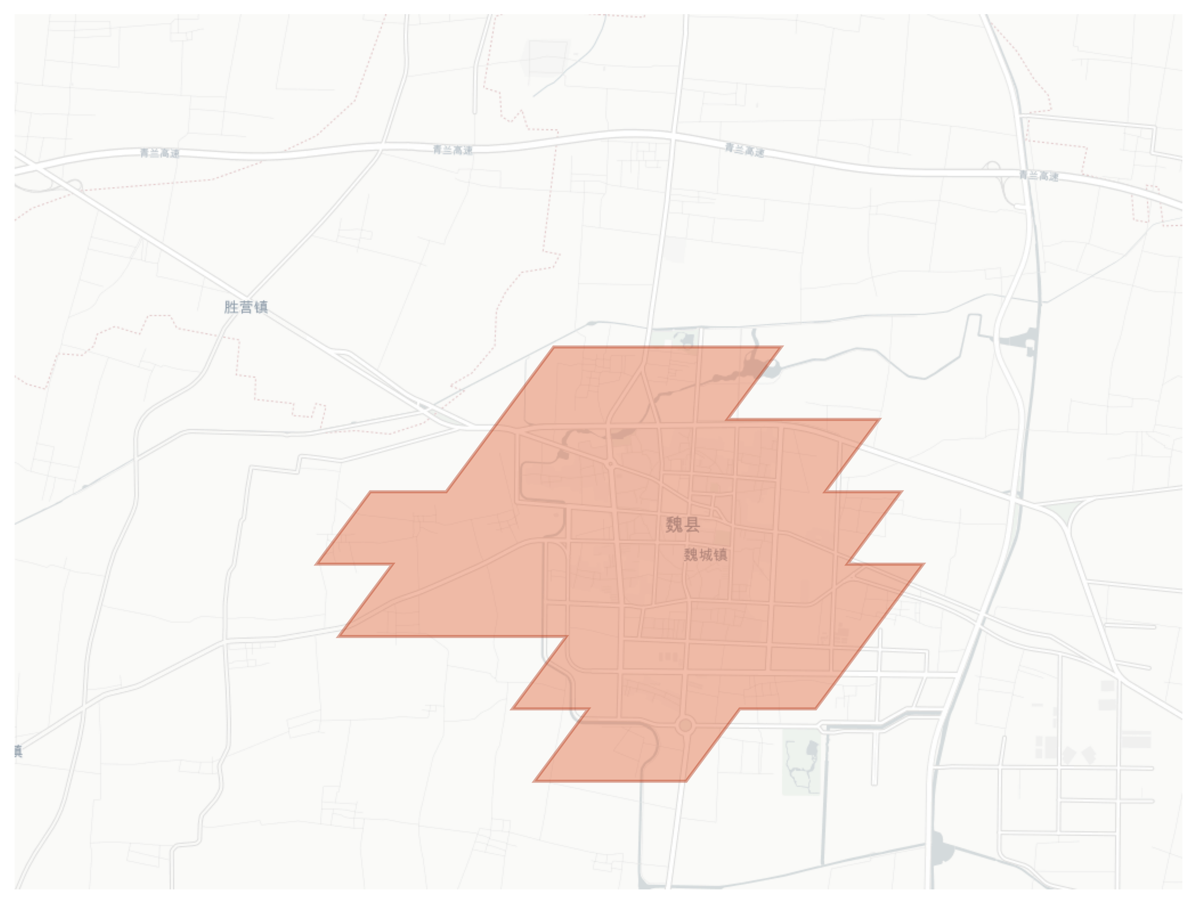 Wei geographic map