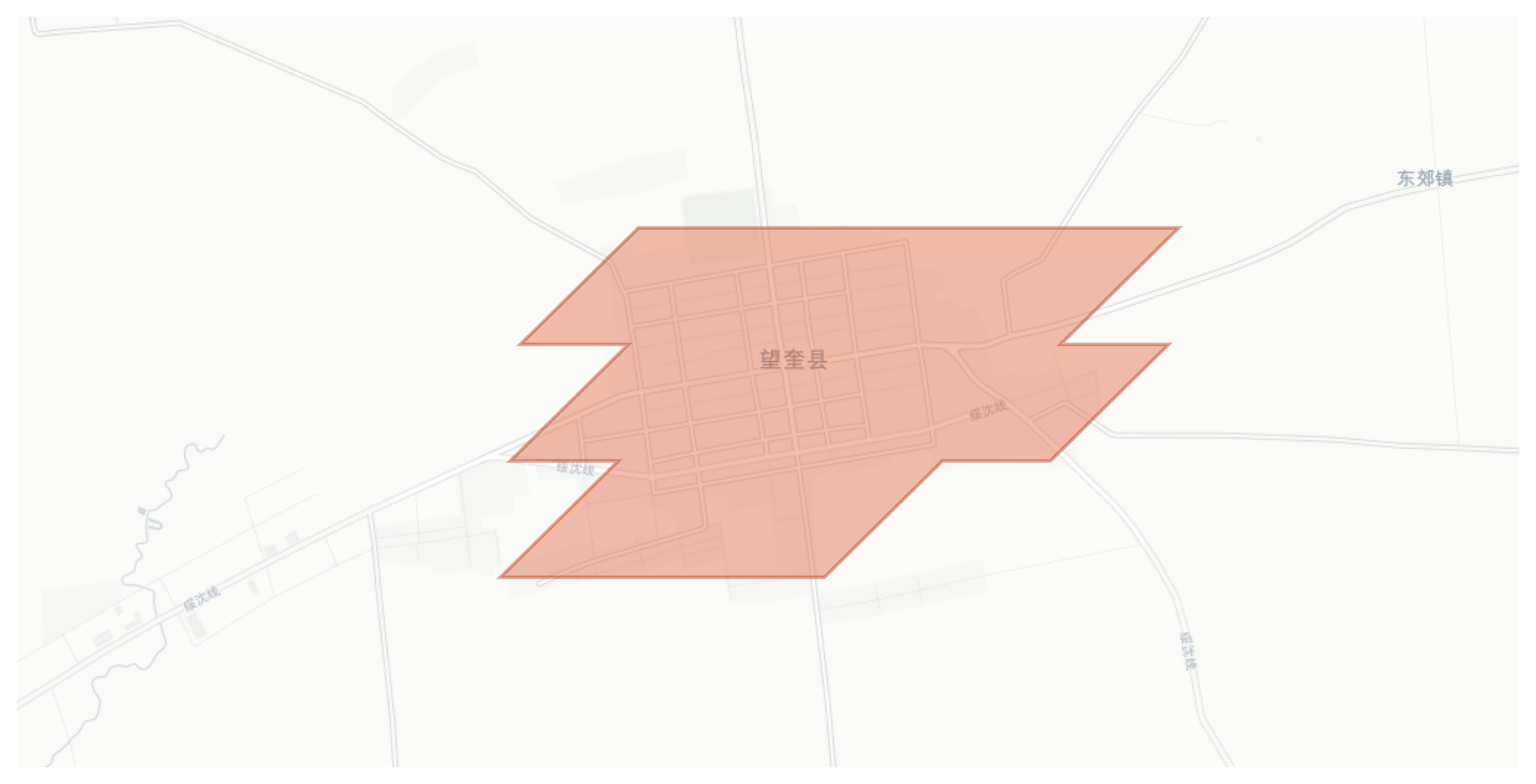 Wangkui geographic map