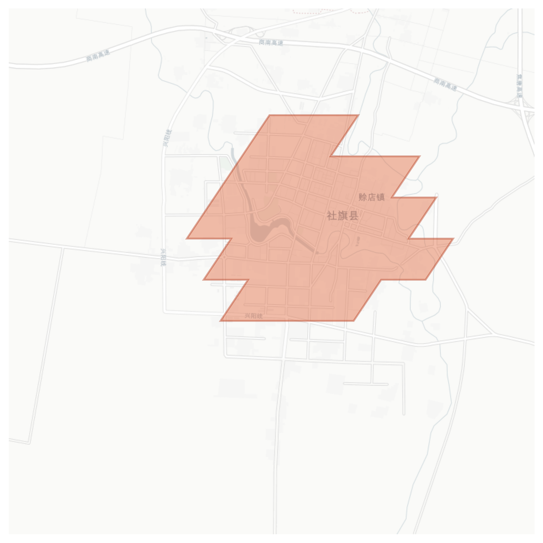 Sheqi geographic map