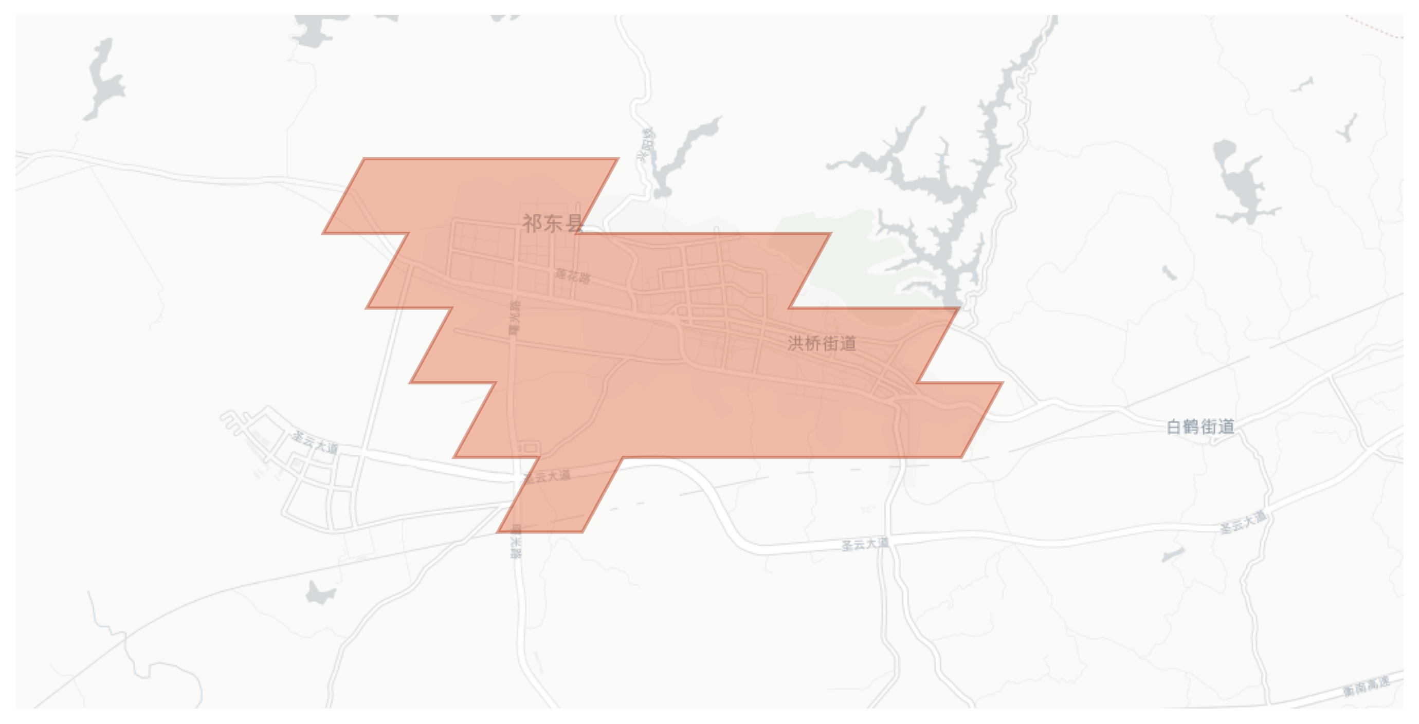 Qidong geographic map
