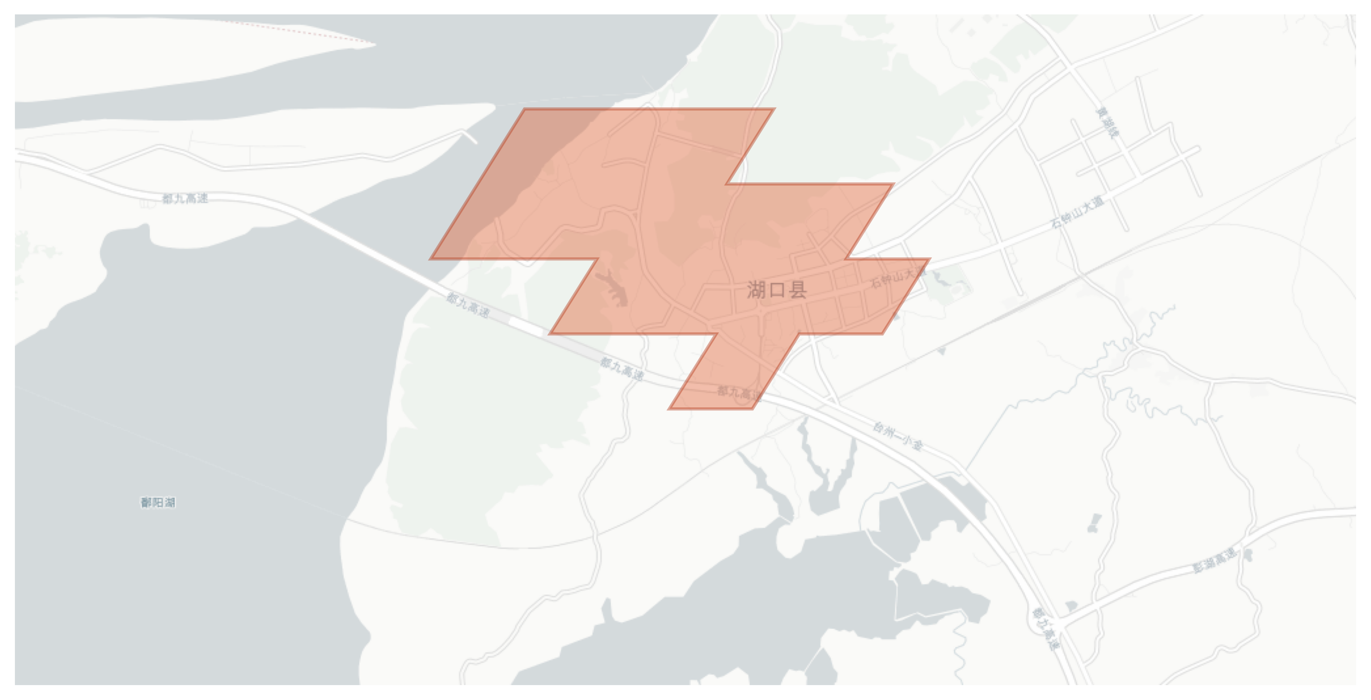 Hukou geographic map
