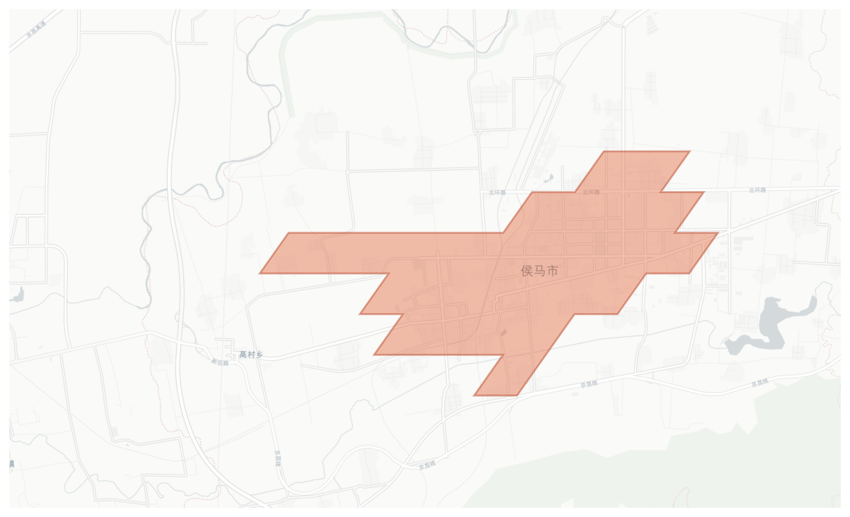 Houma geographic map