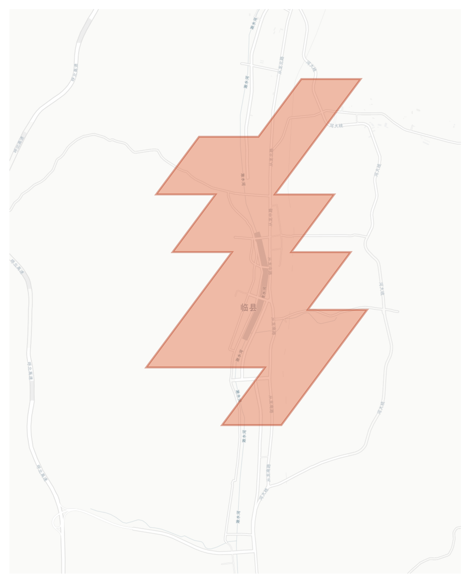 Lin geographic map