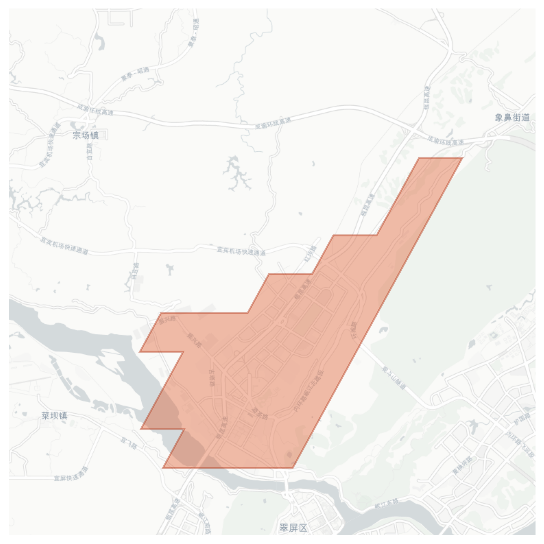 Anfu geographic map