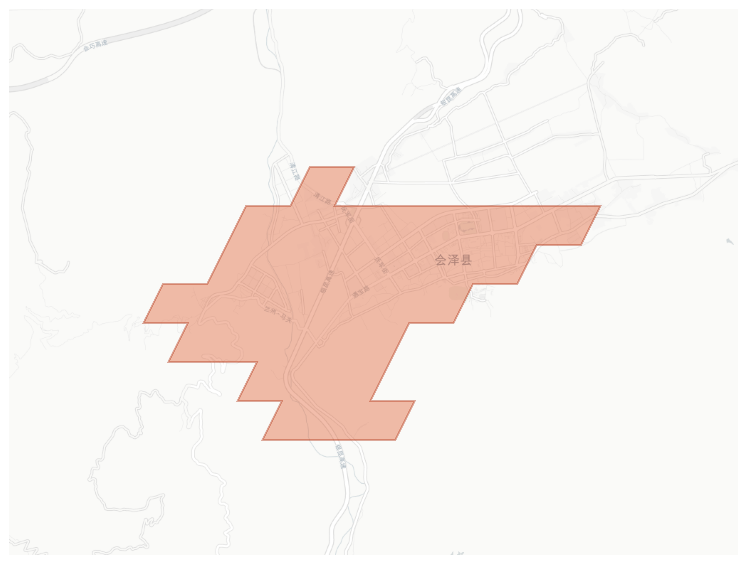 Huize geographic map