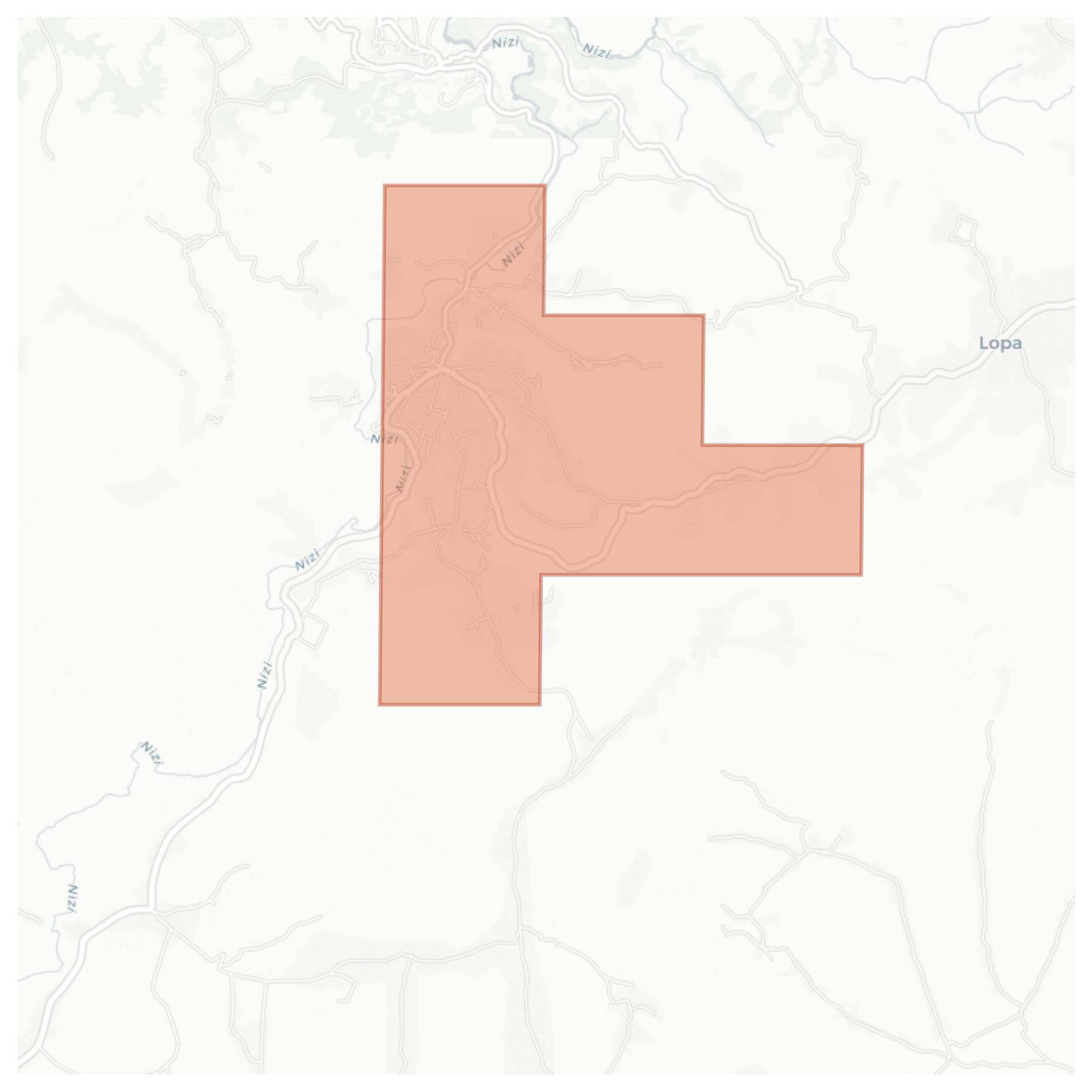 Lingi geographic map