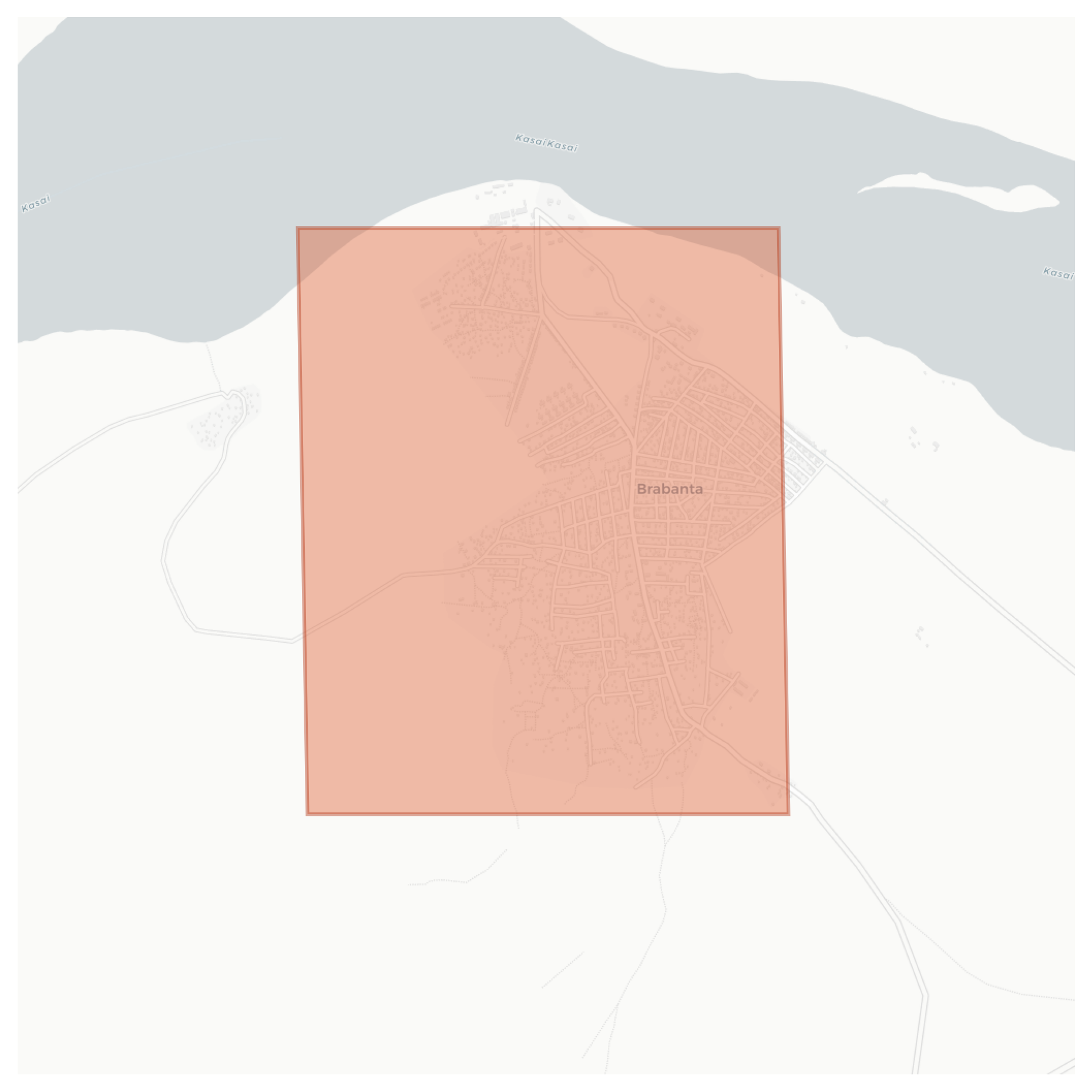 Brabanta geographic map