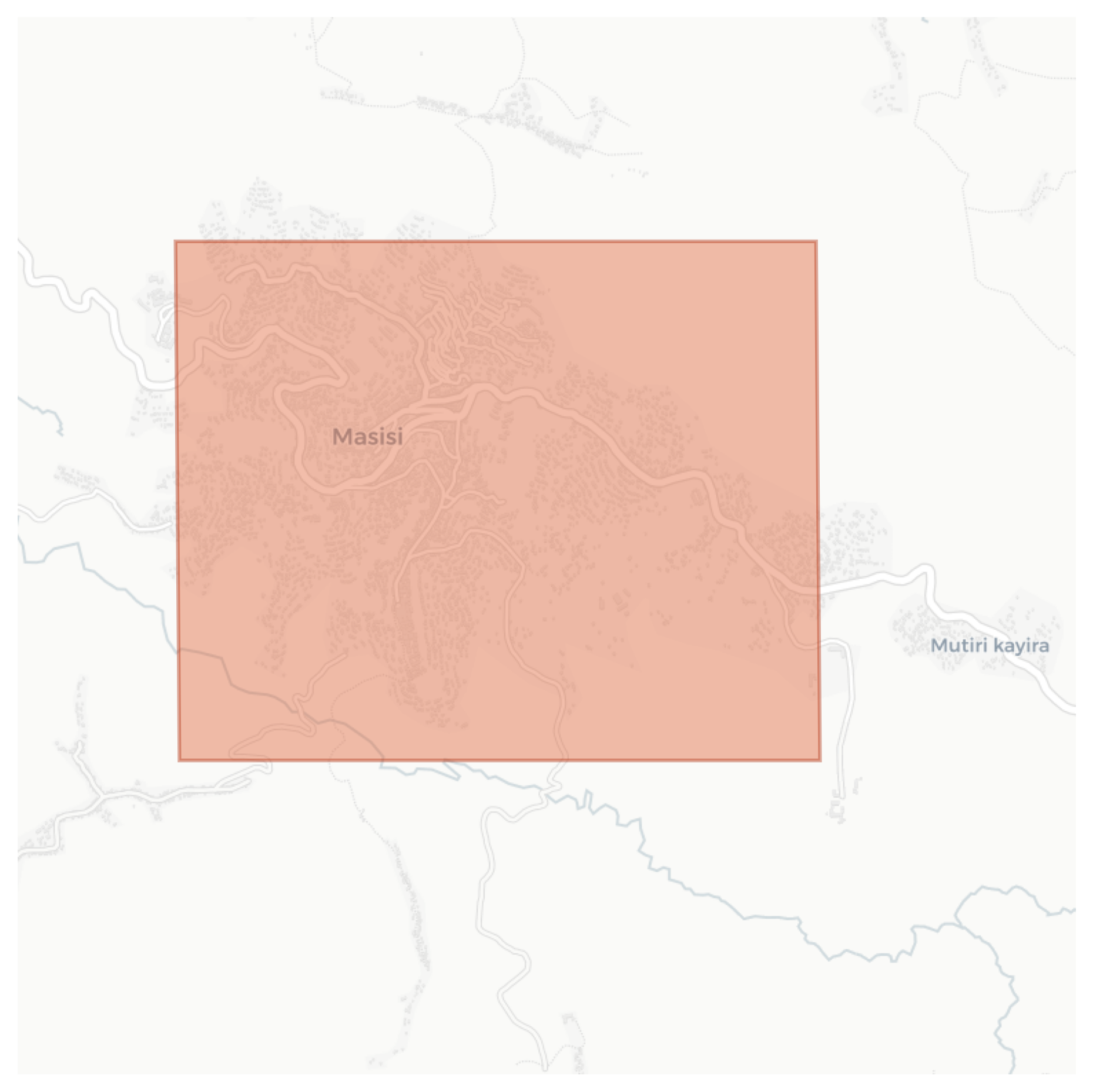 Masisi geographic map