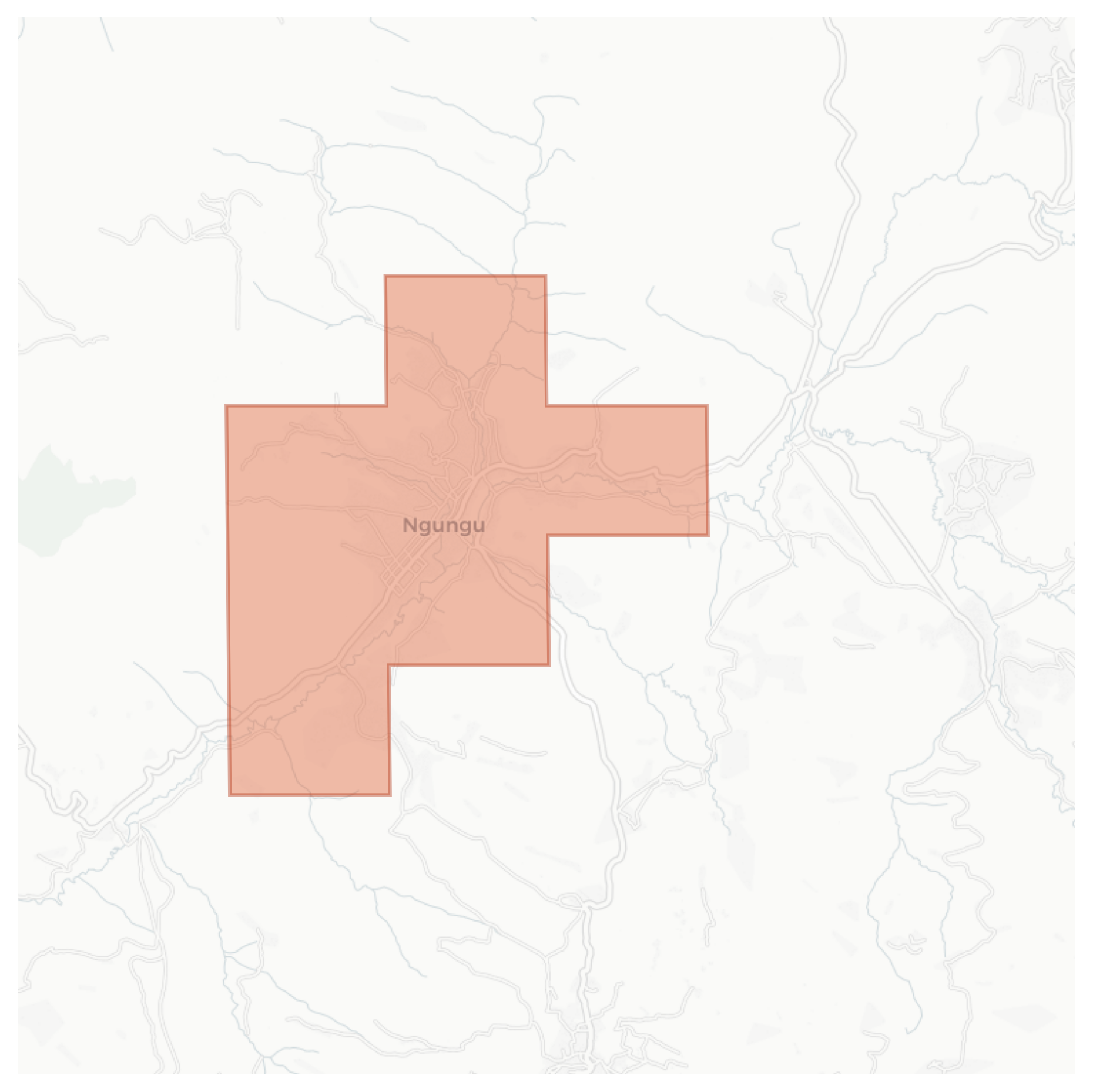 Ngungu Centre geographic map