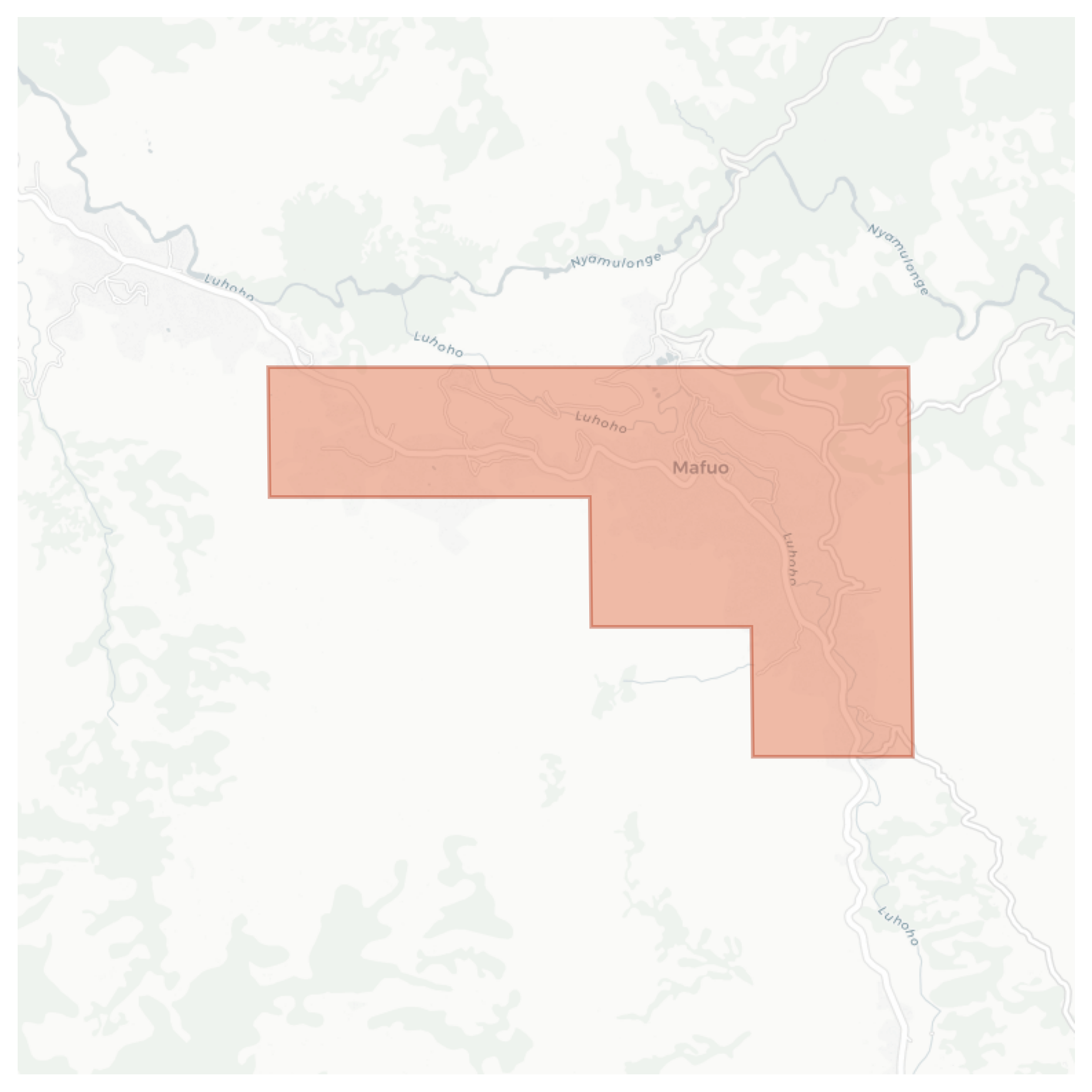 Mafuo geographic map