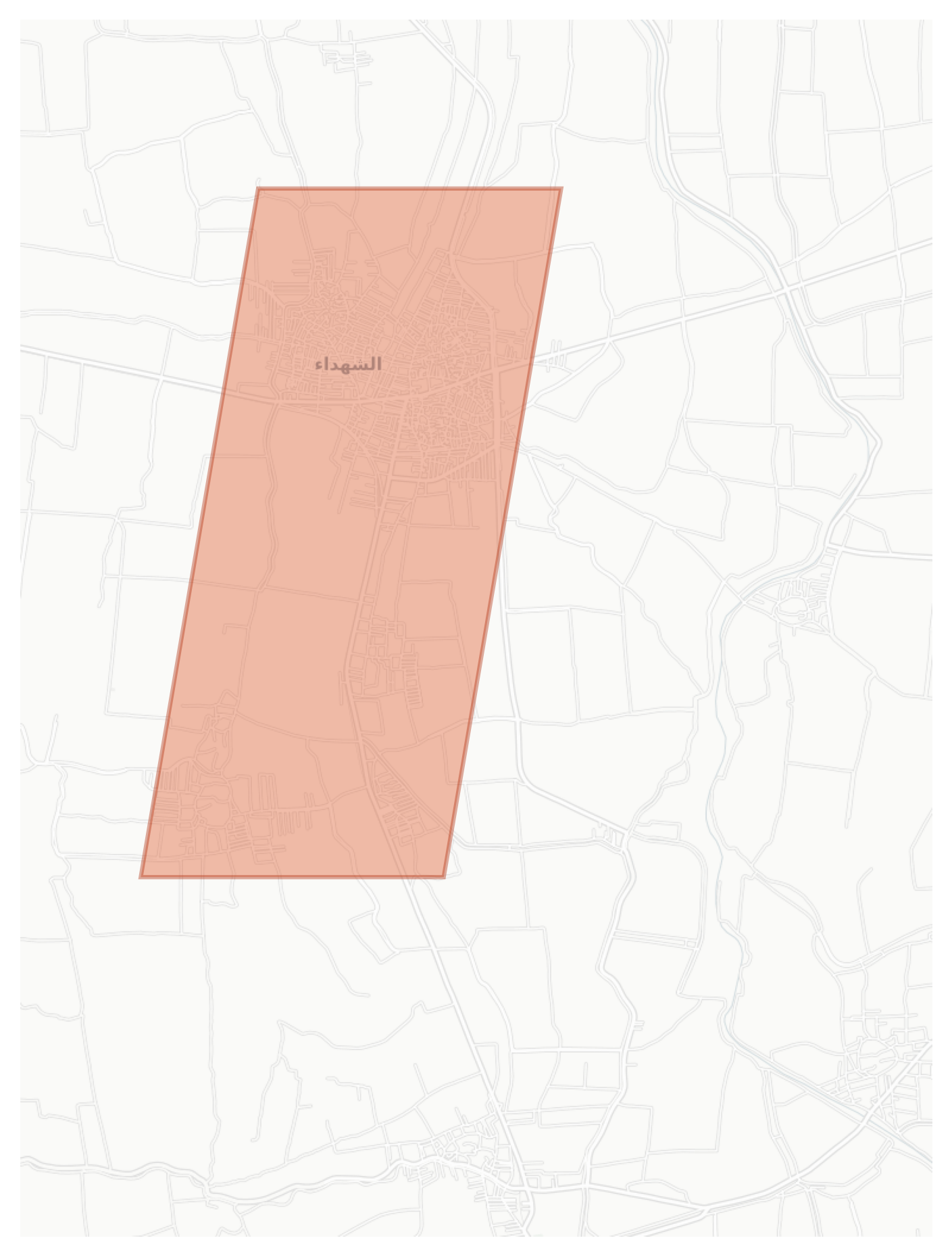 Al Shuhada geographic map