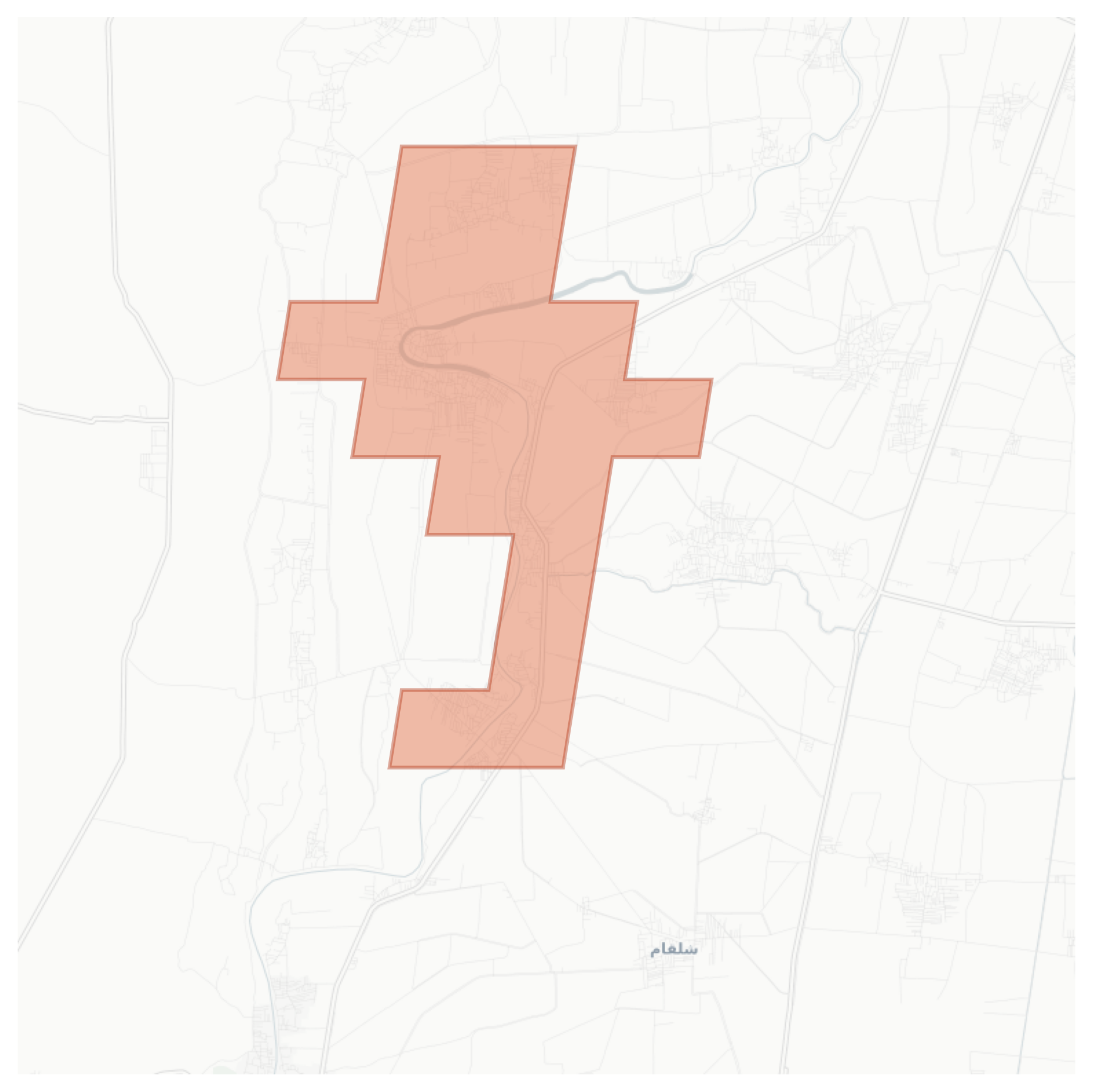 Bani Wallams geographic map