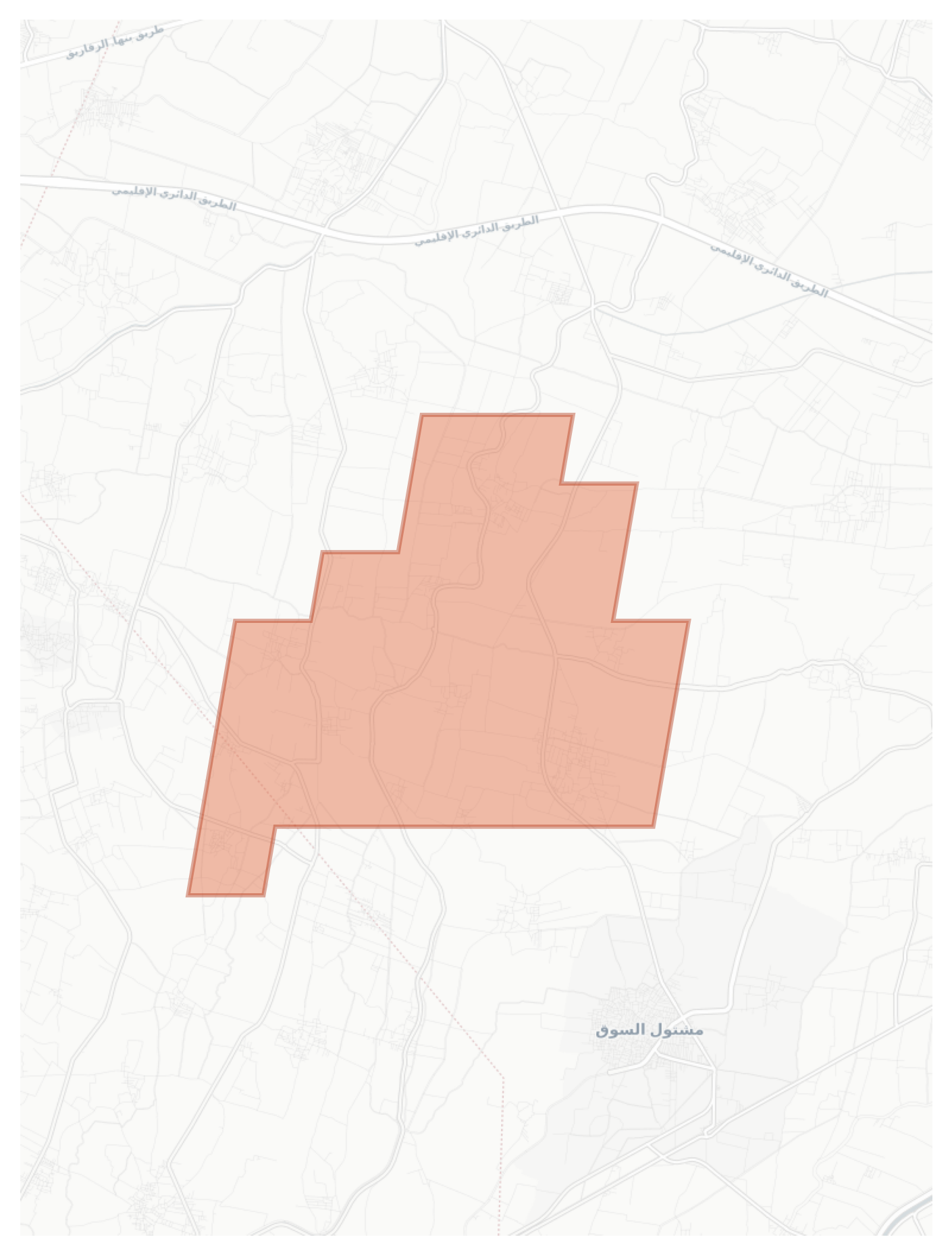 Kafr Ibrash geographic map