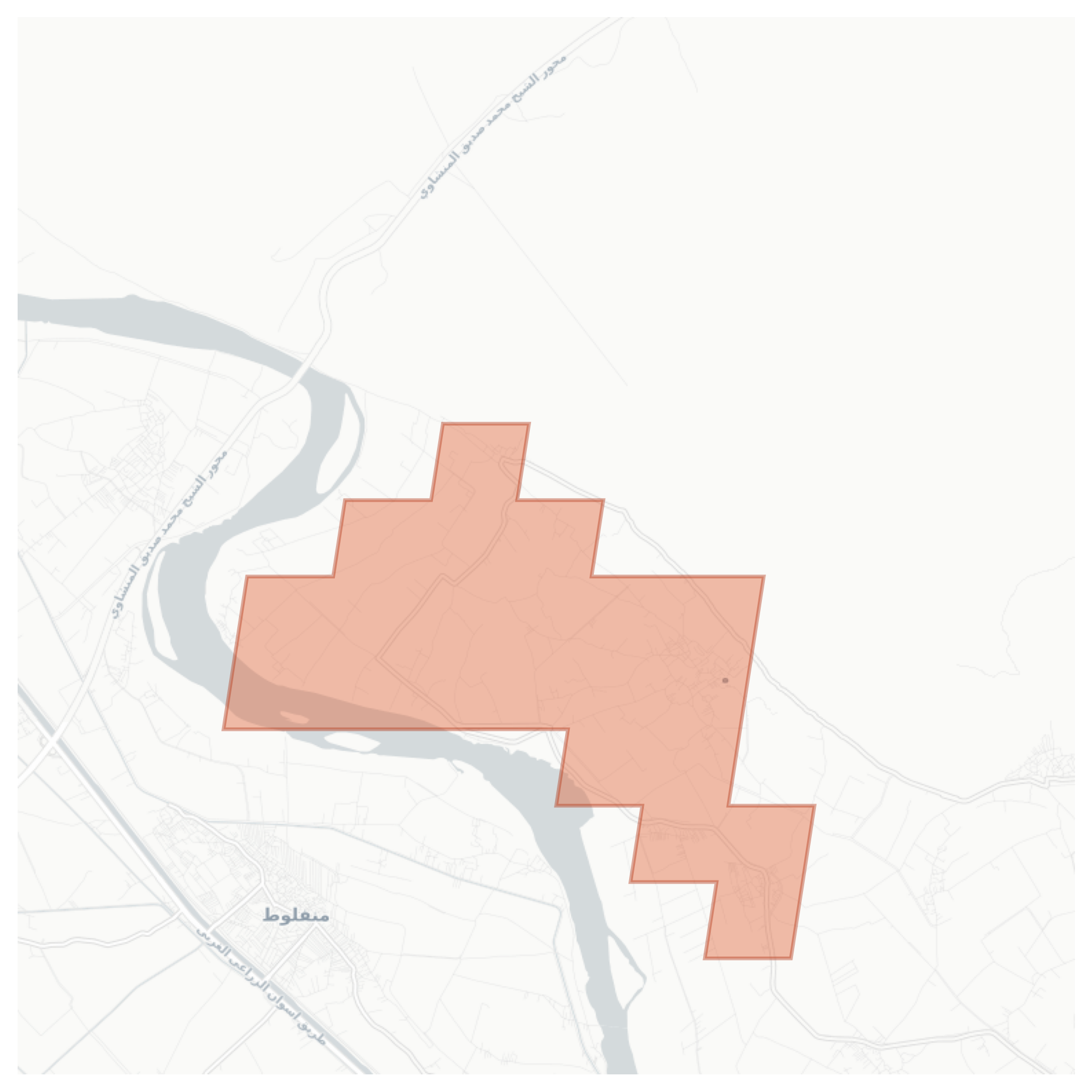 Madaba geographic map