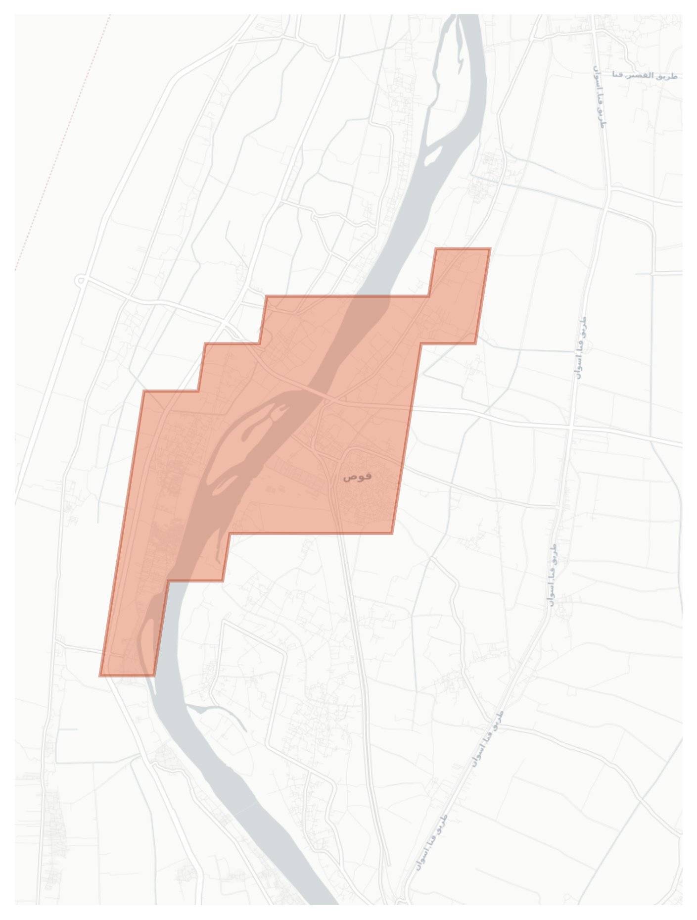 Qus geographic map