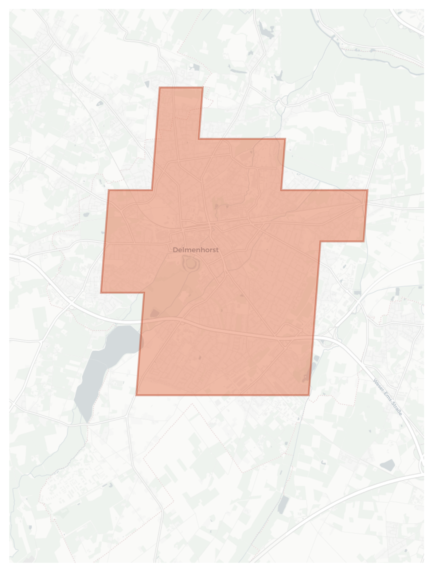 Delmenhorst geographic map