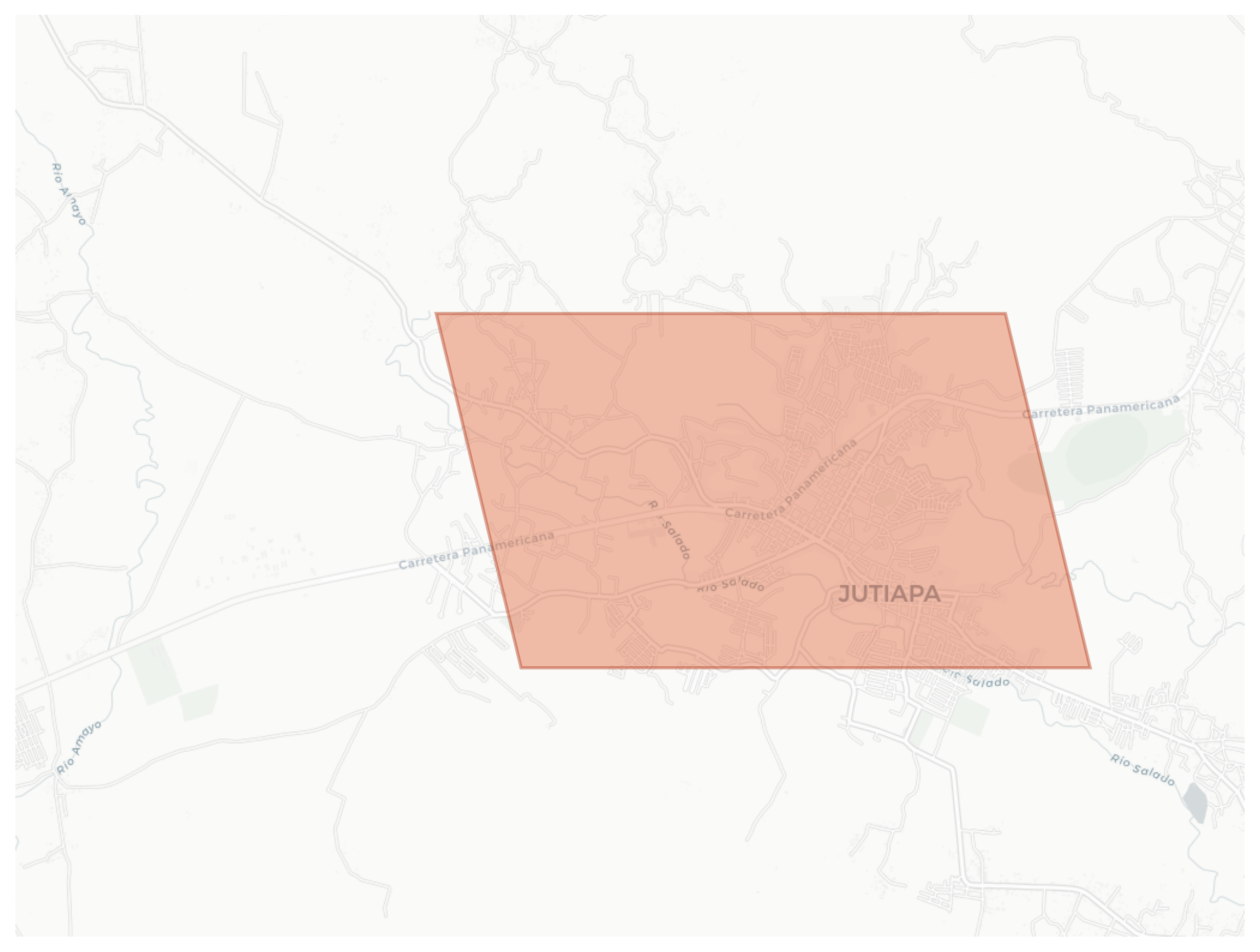 Jutiapa geographic map