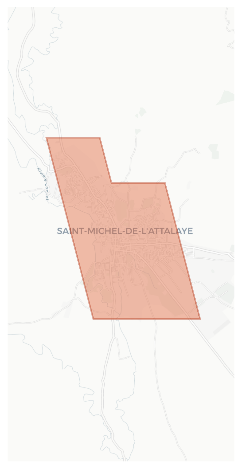 Saint Michel de l’Attalaye geographic map